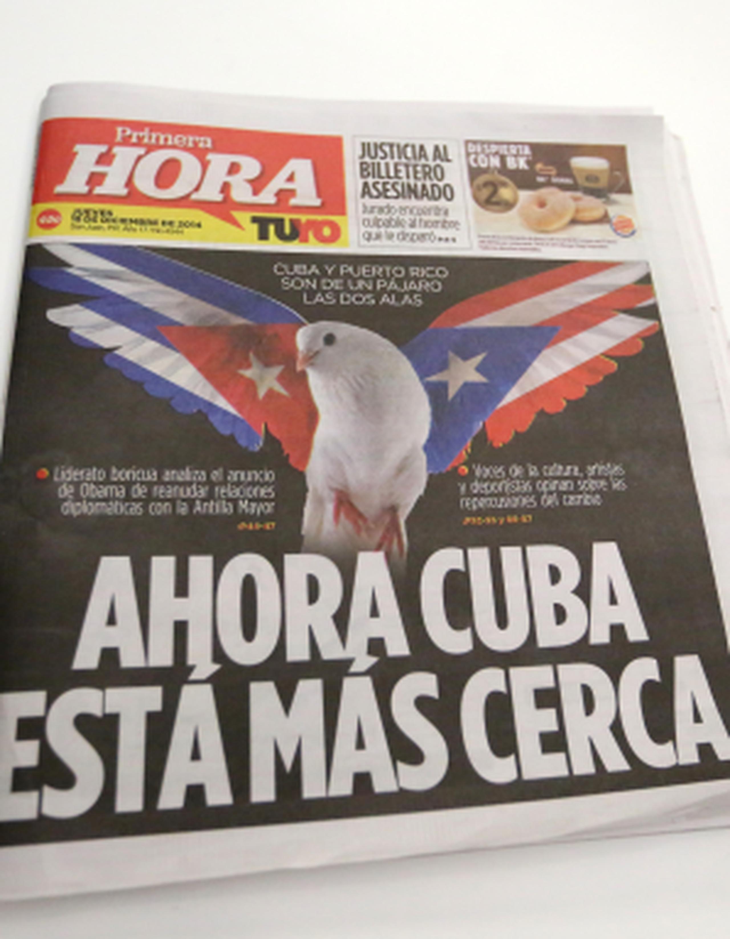 Portada de Primera Hora entre las mejores del mundo Primera Hora