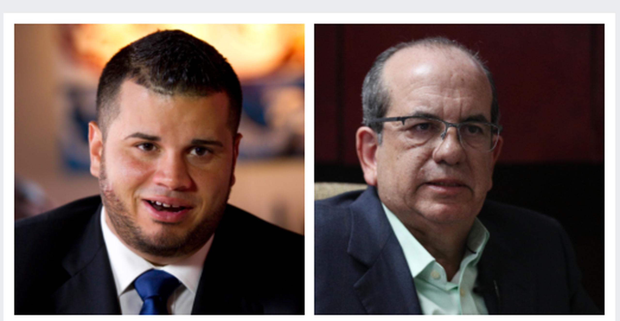 Fonseca y Acevedo Vilá comenzaron su debateen redes y el exgobernador desea culminarlo en radio.