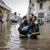 Norte de Italia se mantienen en alerta por riesgo de inundaciones y mal tiempo 