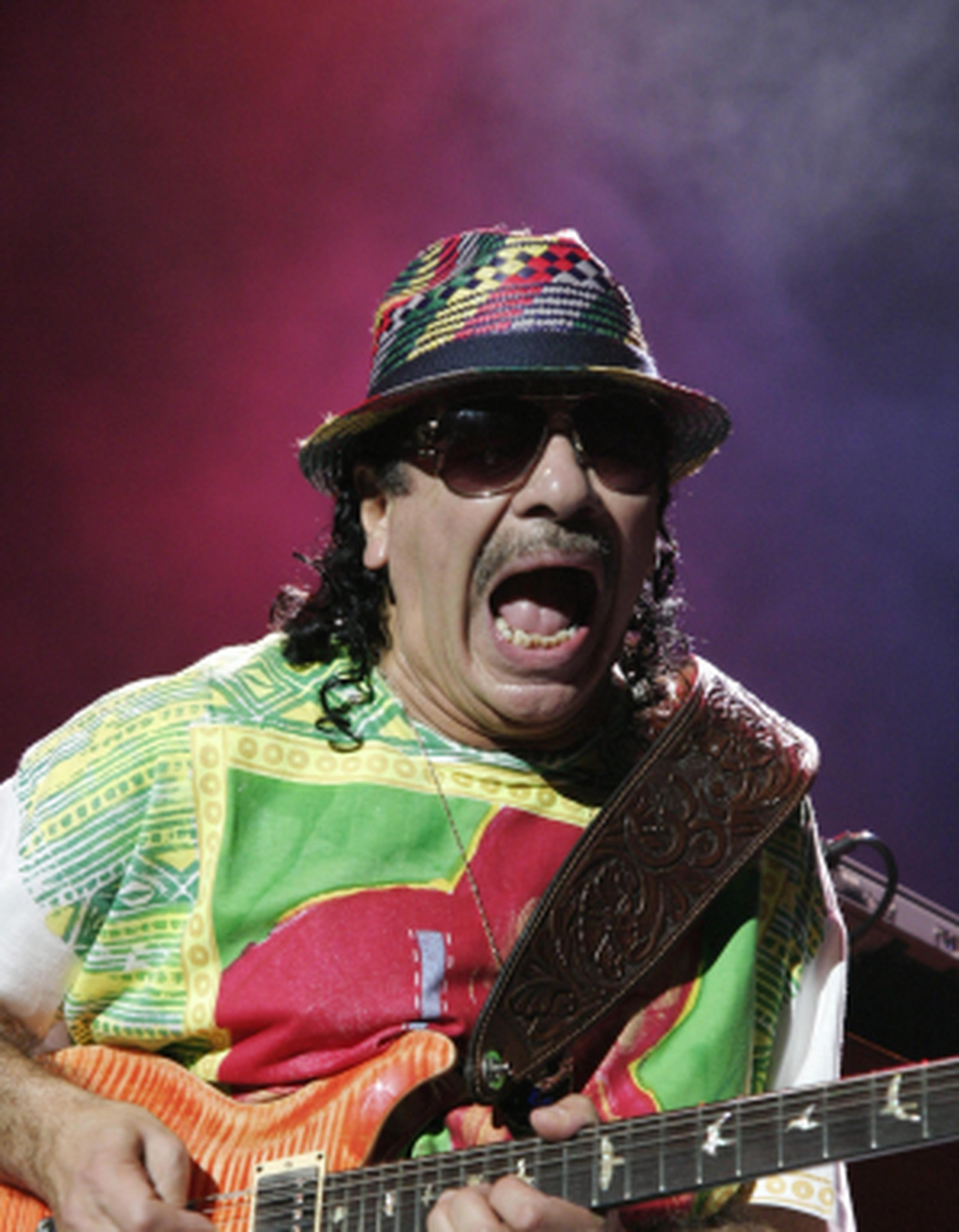 Santana presentó la canción, que se desprende de su álbum "Corazón", en conferencia de prensa en Las Vegas. (Suministrada)
