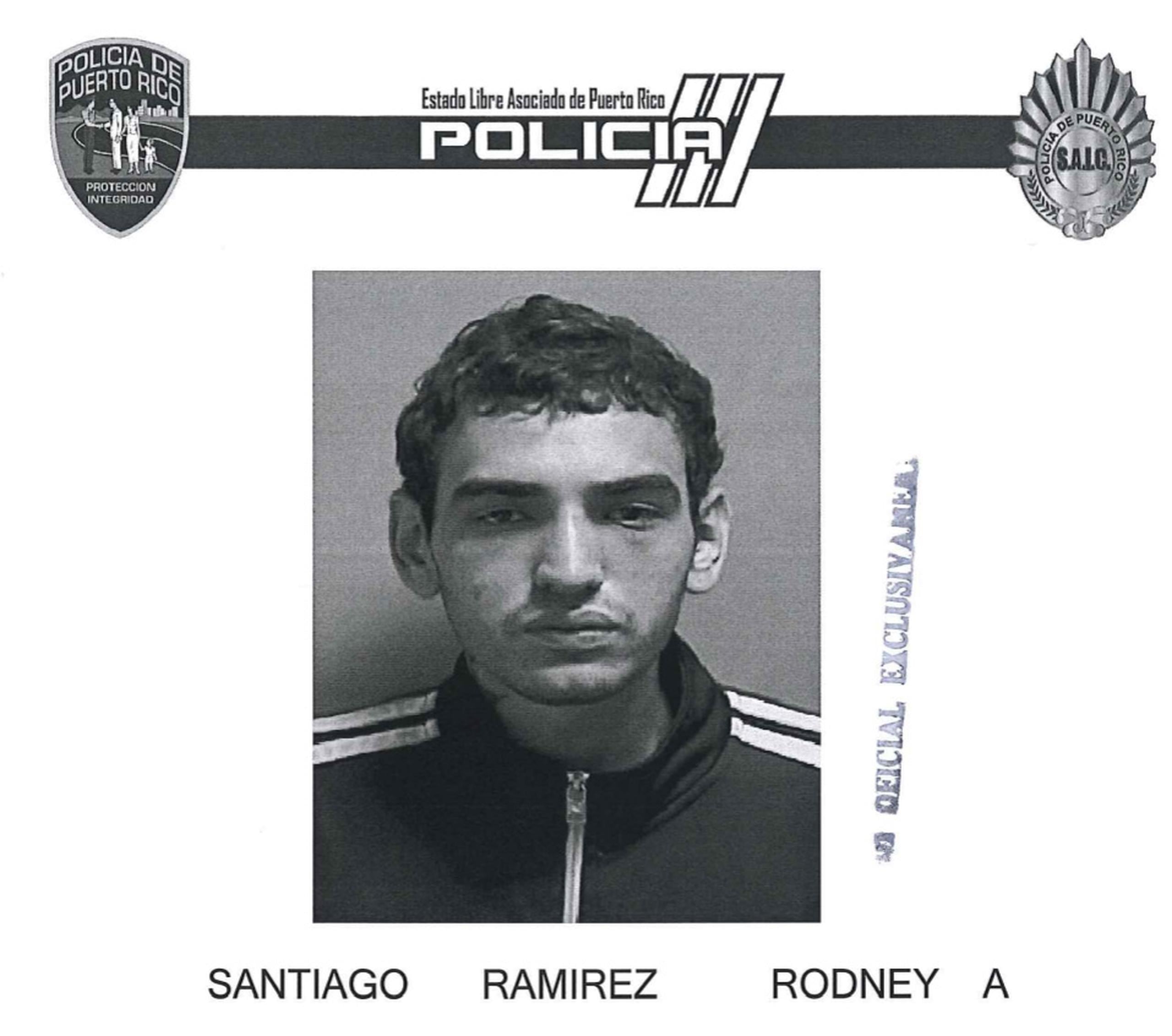 Agentes adscritos a la División de Arrestos Especiales del Cuerpo de Investigaciones Criminales de Ponce lograron hoy el arresto de Rodney Santiago Ramírez, de 22 años y residente en Ponce.