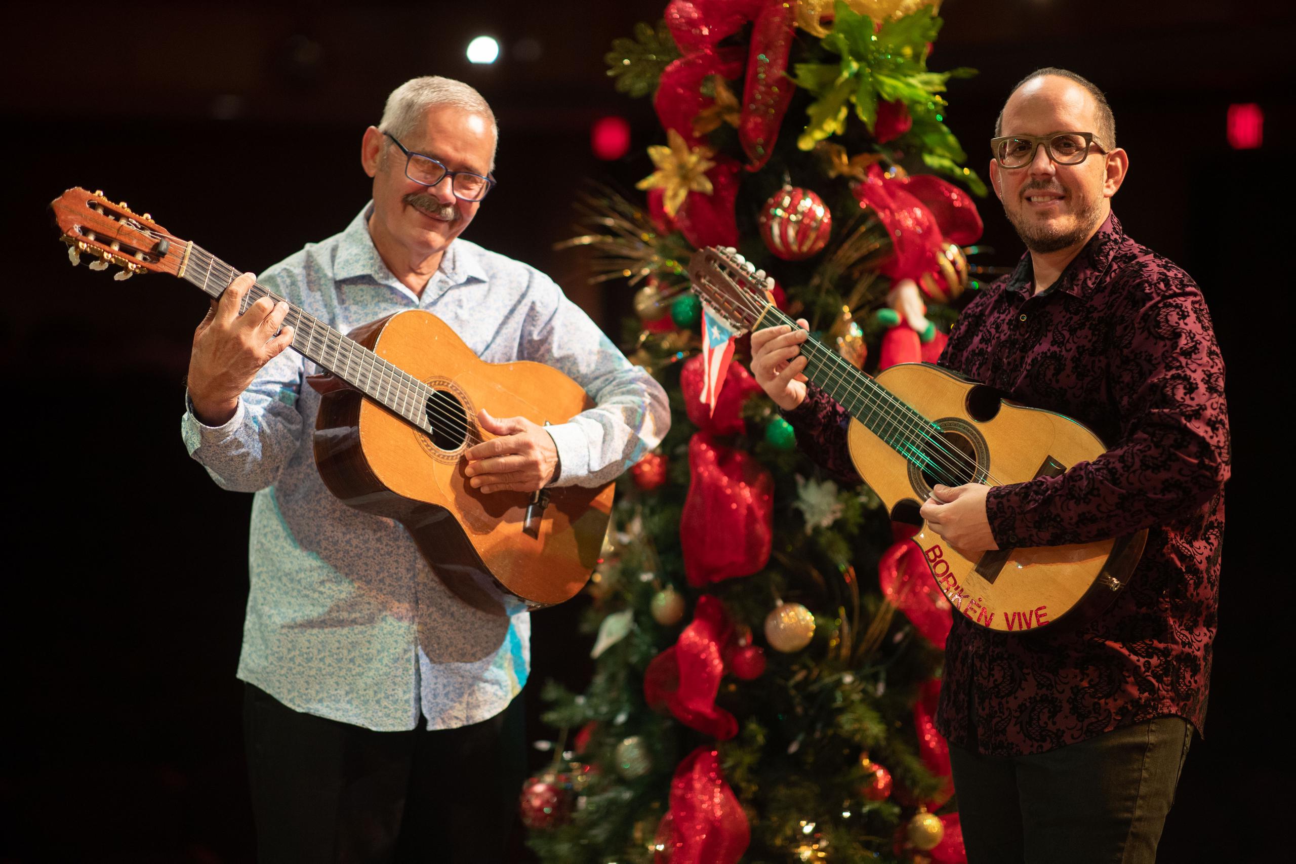Modesto y Christian Nieves, padre e hijo, se unen por primera vez a la Orquesta Sinfónica de Puerto Rico para interpretar sus propias composiciones.