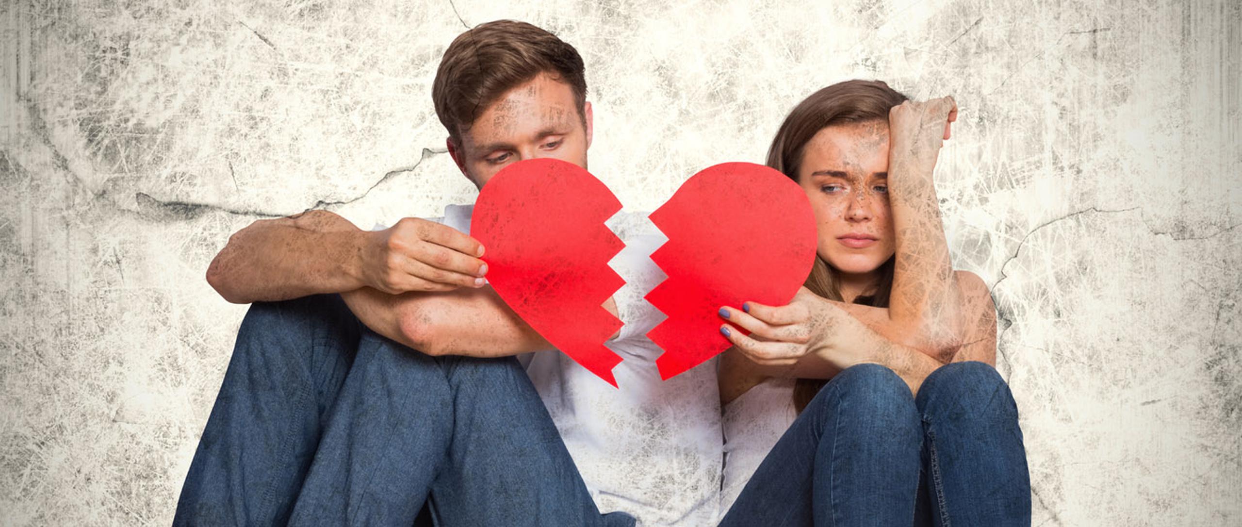 Existen muchos motivos absurdos para no terminar una mala relación. (Shutterstock)