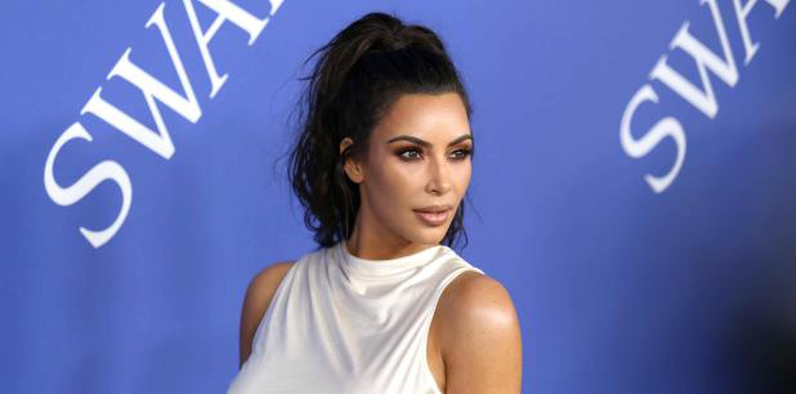 Kim Kardashian tiene 37 años. (Shutterstock)
