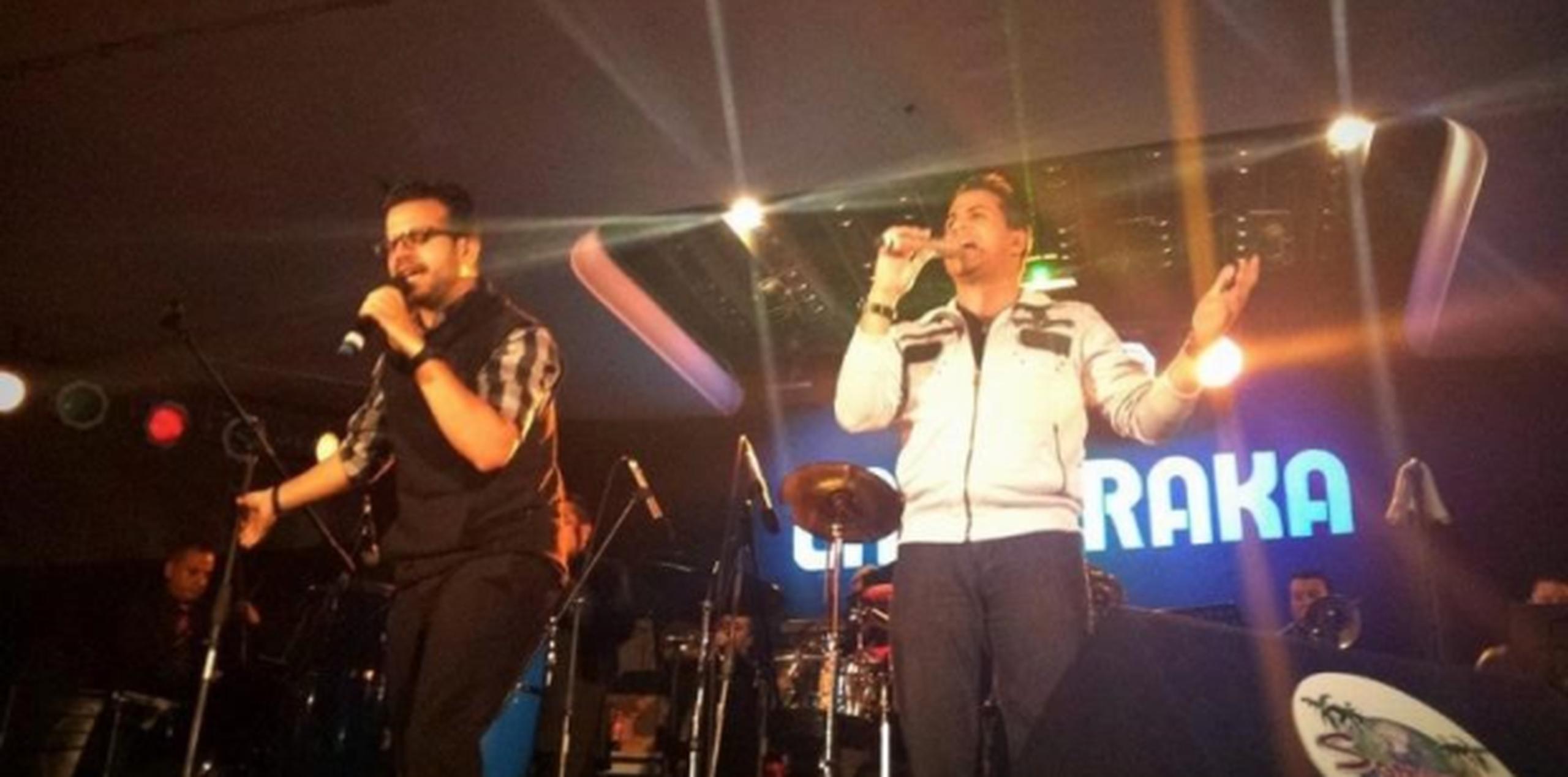 Norberto y Gerardo, junto con su orquesta, pusieron a gozar al público que asistió el pasado jueves a la discoteca Mambo’s Café y el viernes al club La Maraka, ambos localizados en el D.F. (Suministrada)