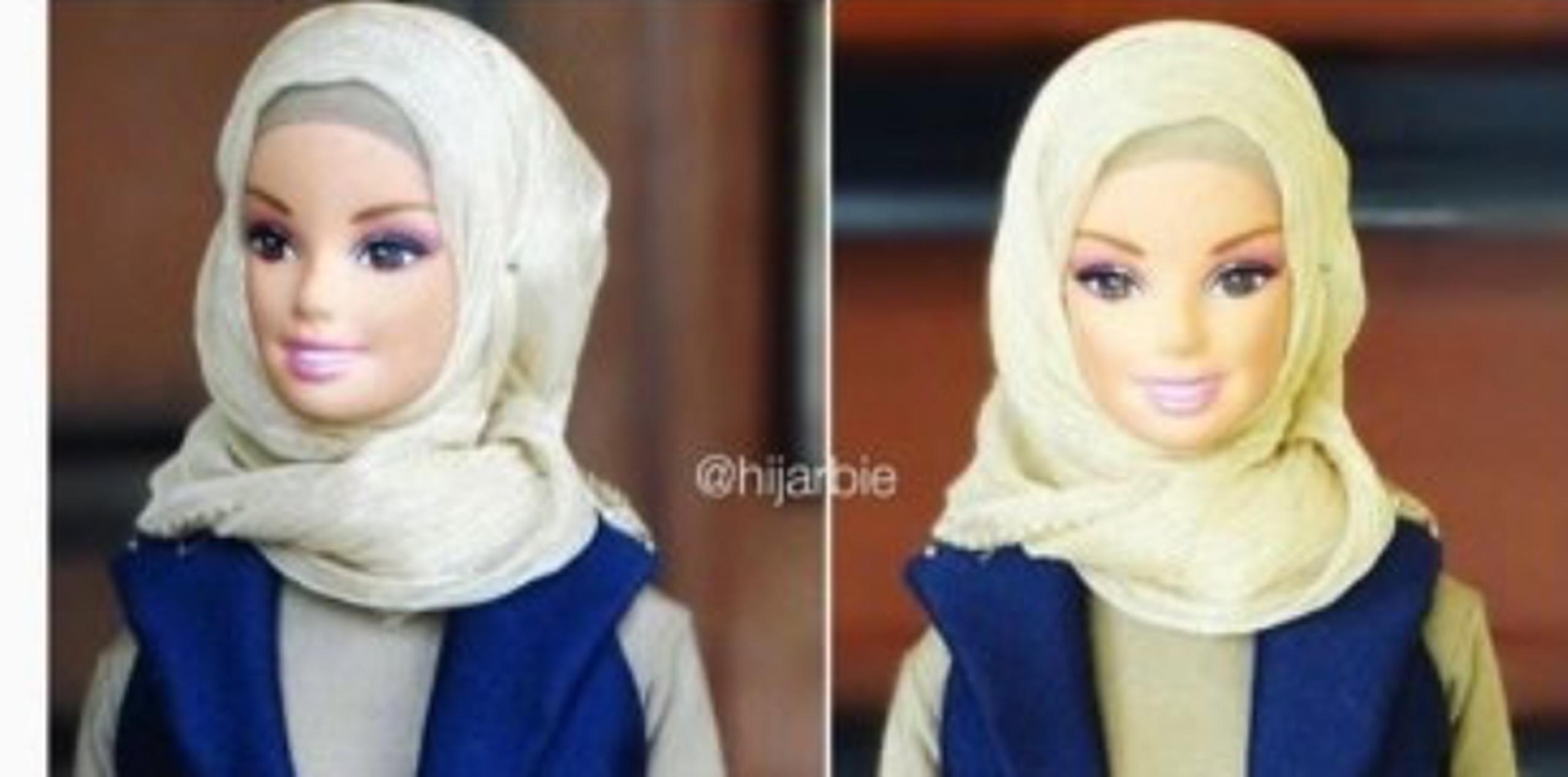 "Quiero inspirar a otras chicas, popularizar el hiyab, corregir malentendidos", explica la ceradora de Hijarbie. (EFE)
