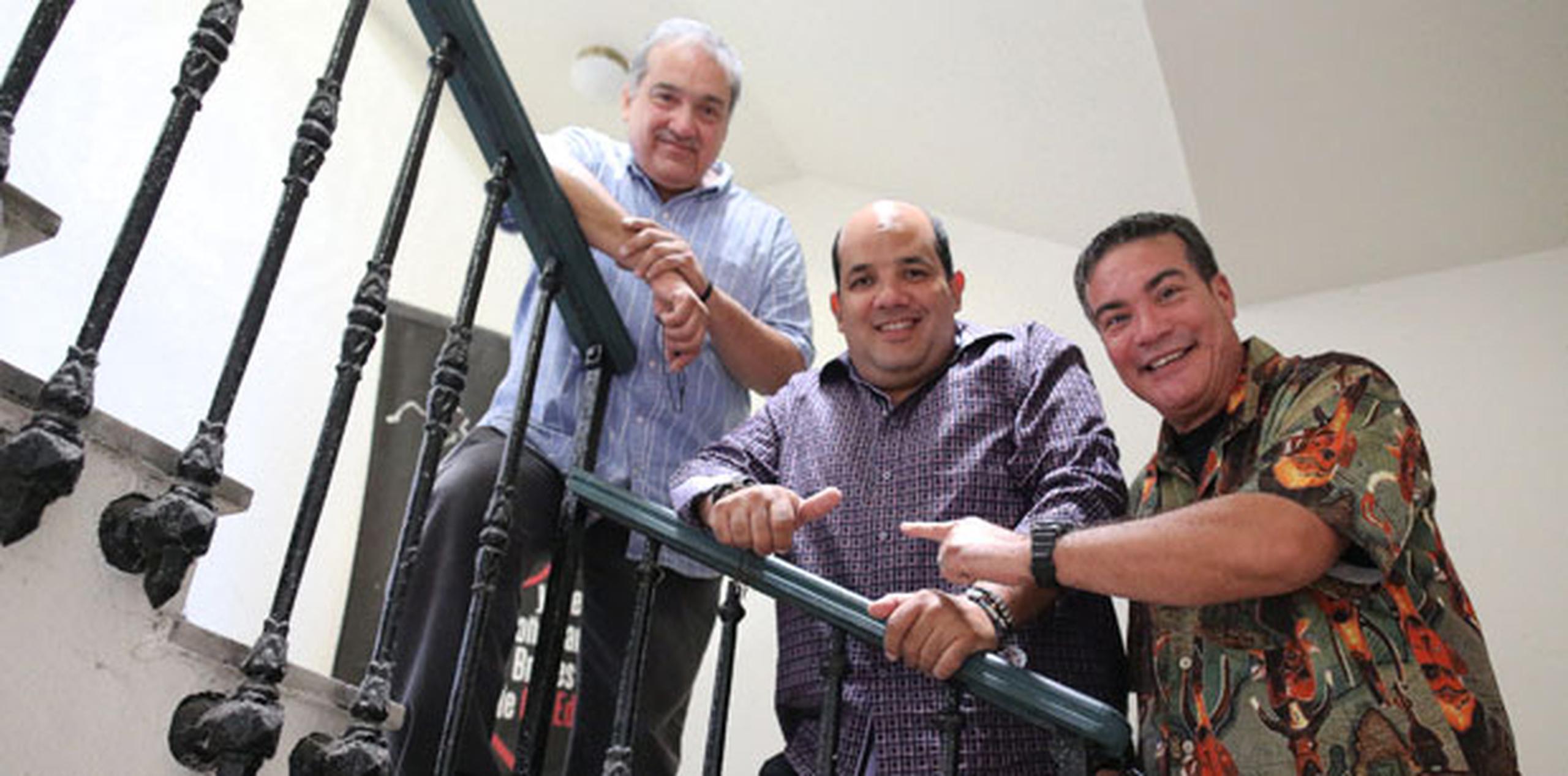 De izquierda a derecha, Javier Santiago, Richie Viera y Jaime Torres (david.villafane@gfrmedia.com)
