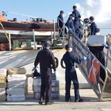Federales confiscan primera embarcación semi sumergible en el mar Caribe 