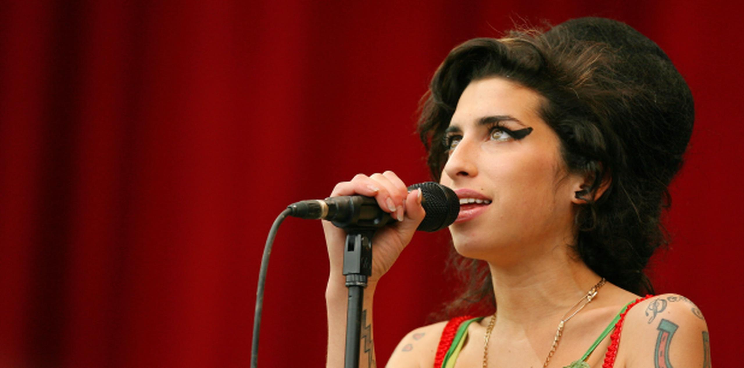 Amy Winehouse tenía 27 años cuando murió en el 2011. (Archivo)