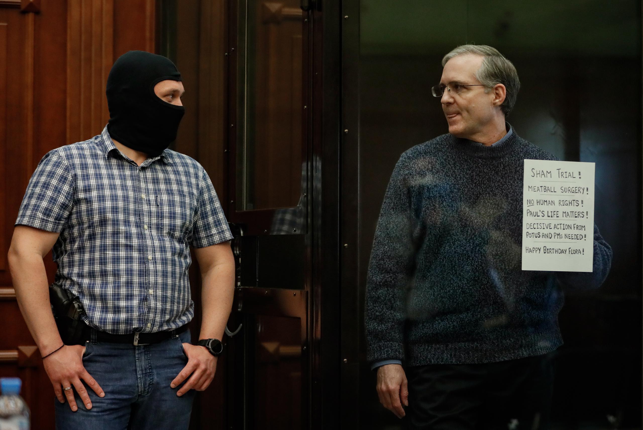 Whelan, de 50 años, fue detenido el 28 de diciembre de 2018 por agentes del Servicio Federal de Seguridad (FSB, antiguo KGB) en un hotel de Moscú por presuntas "actividades de espionaje" a favor de Estados Unidos.