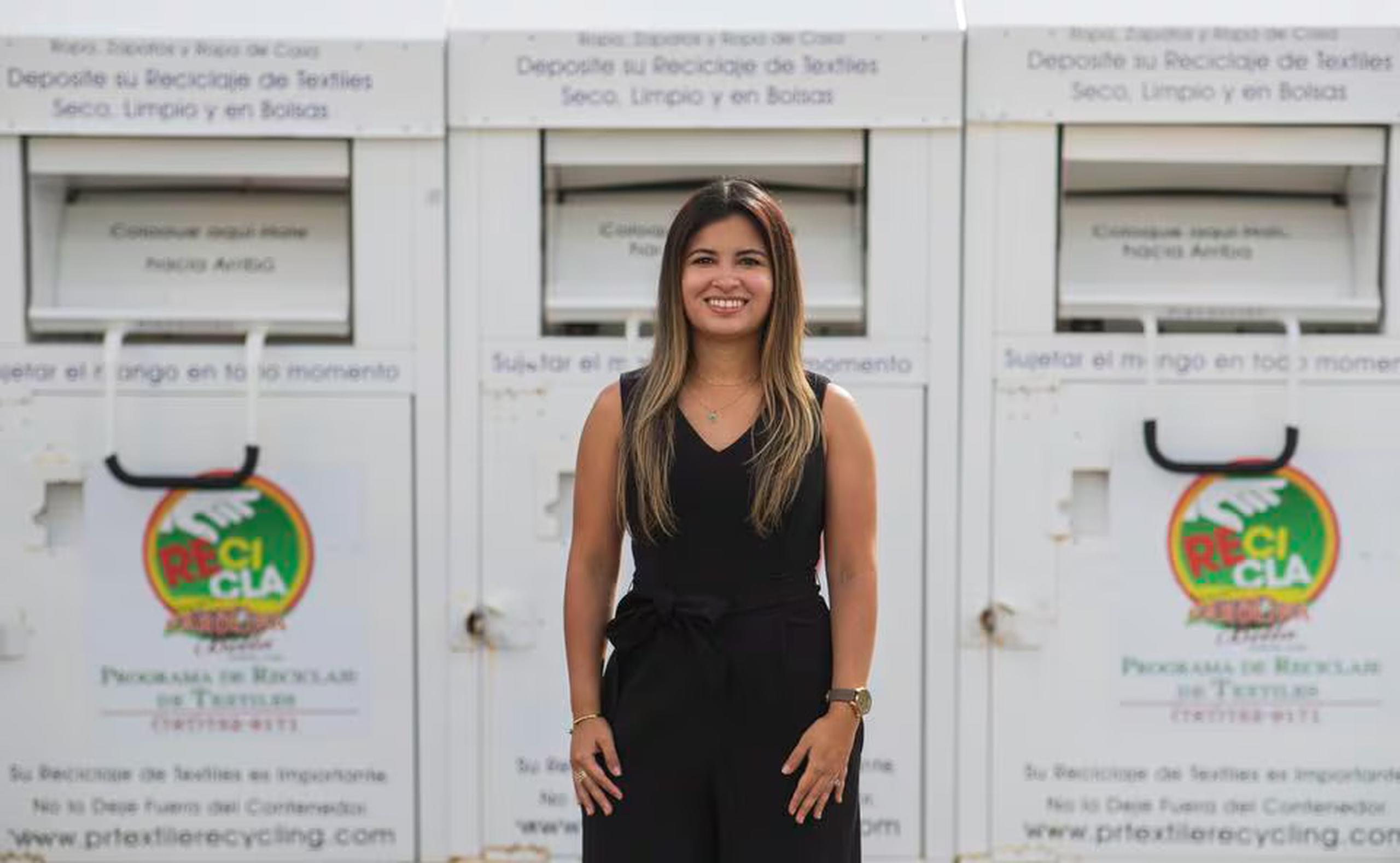 Cristina Cruz Concepción, directora de reciclaje de la empresa con sede en Carolina, dijo que ma empresa inició en el 2014.