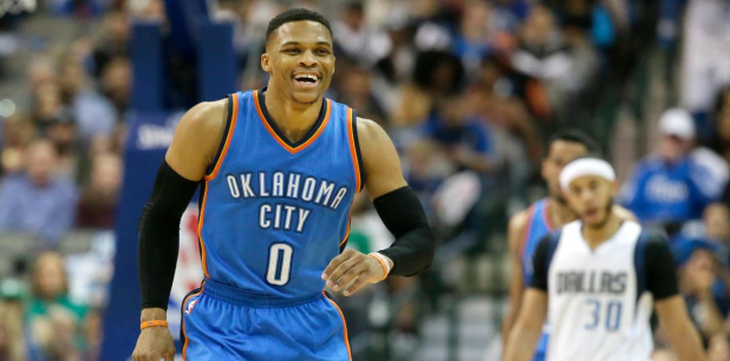 Oklahoma City ha necesitado cada gota de la excelencia de Westbrook. (AP)