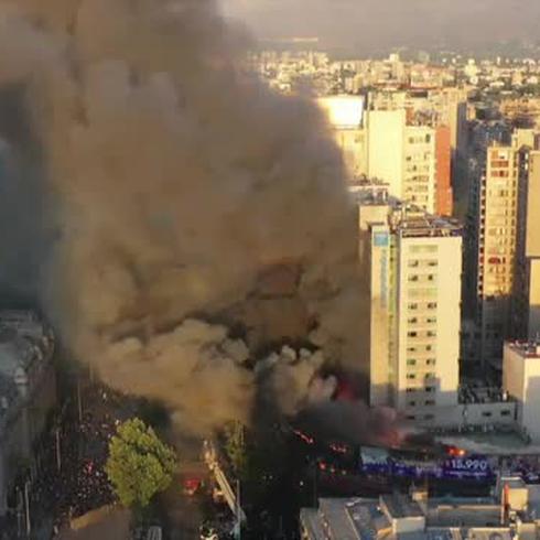 Nuevos encontronazos y explosiones en las calles chilenas