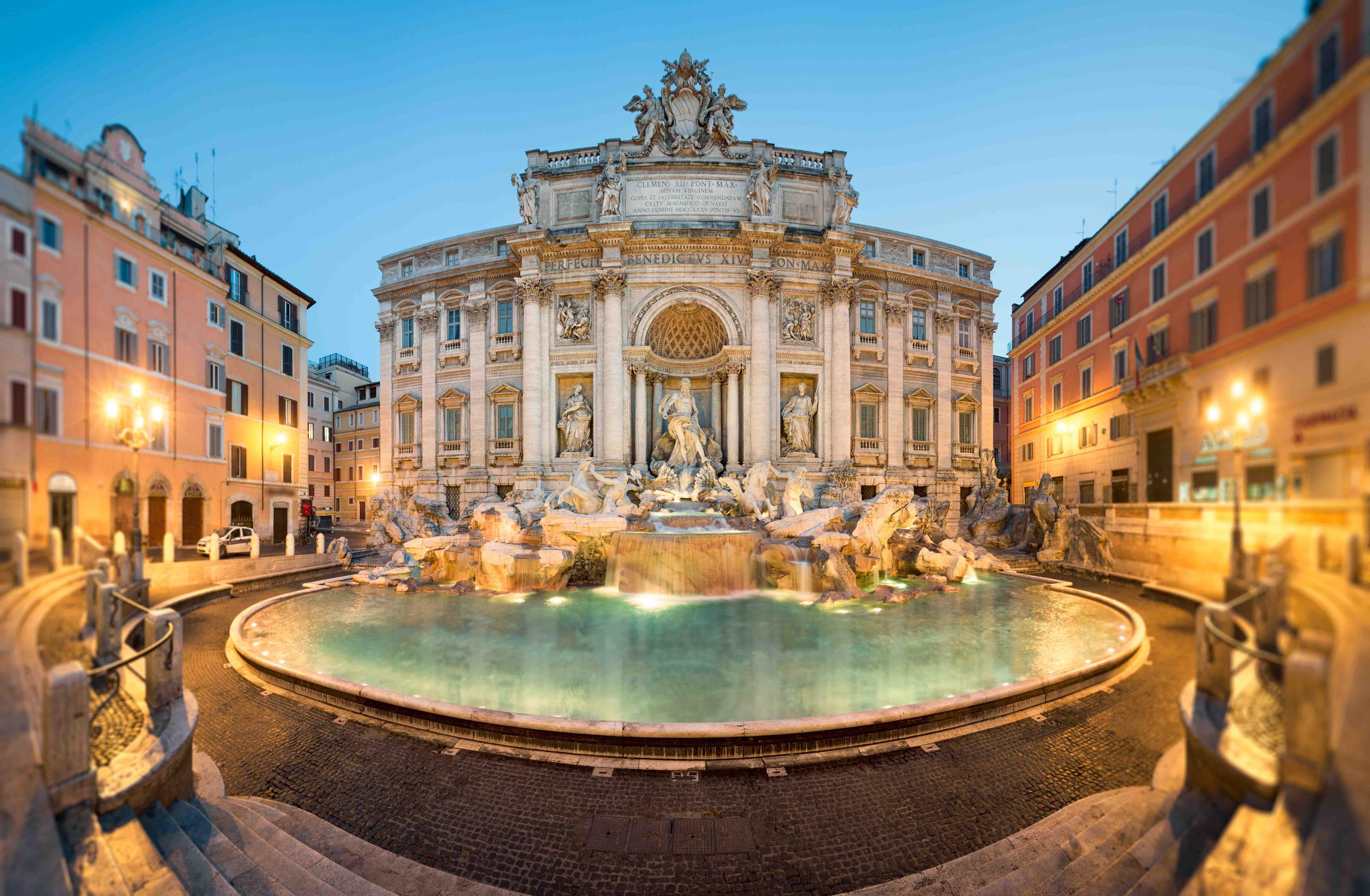 En la Fontana di Trevi se han recogido hasta $ 3,200 en un solo día. (Foto: Shutterstock.com)