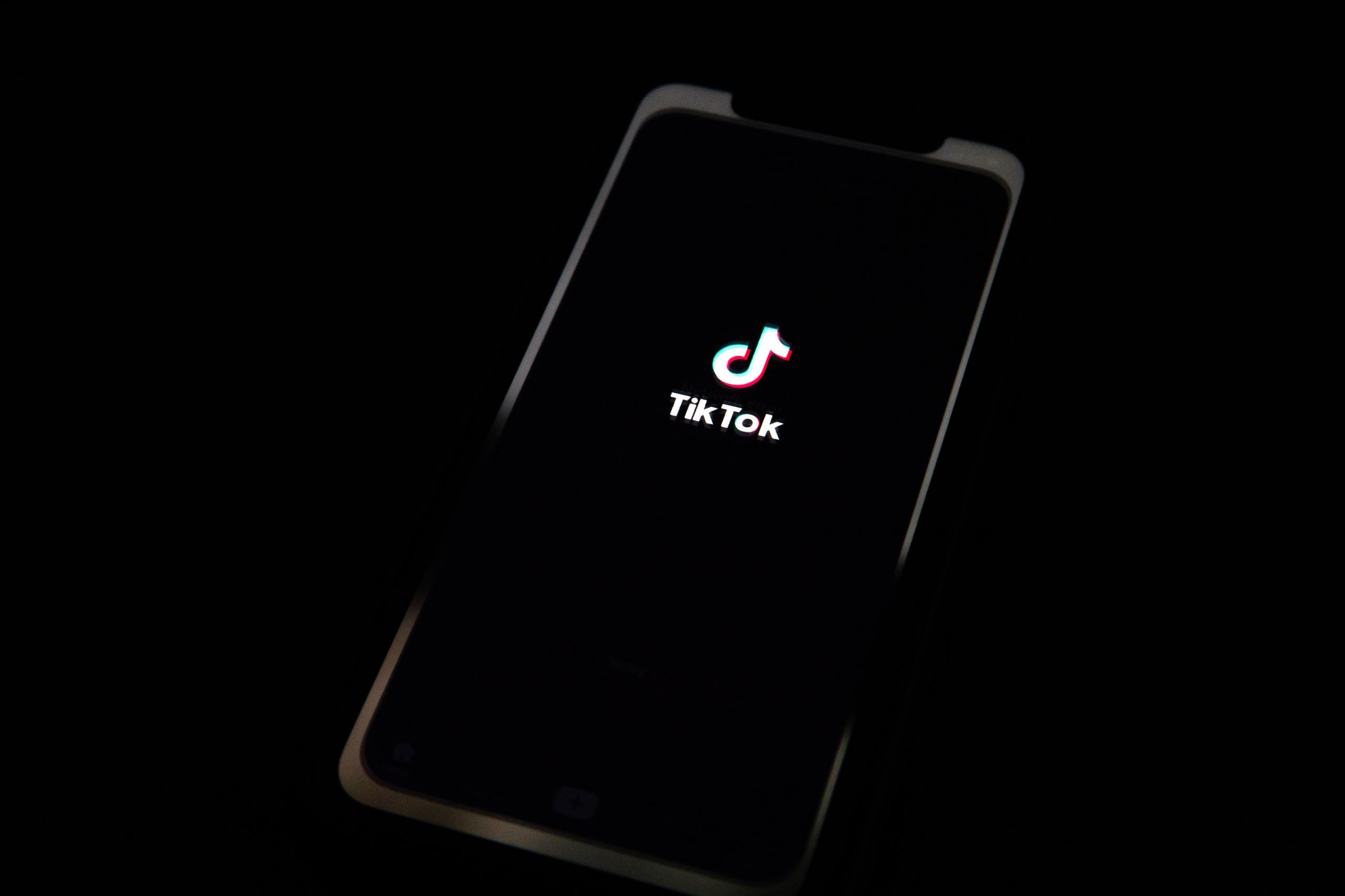 Fotografía de archivo del logo de la red social TikTok . EFE/EPA/ROMAN PILIPEY
