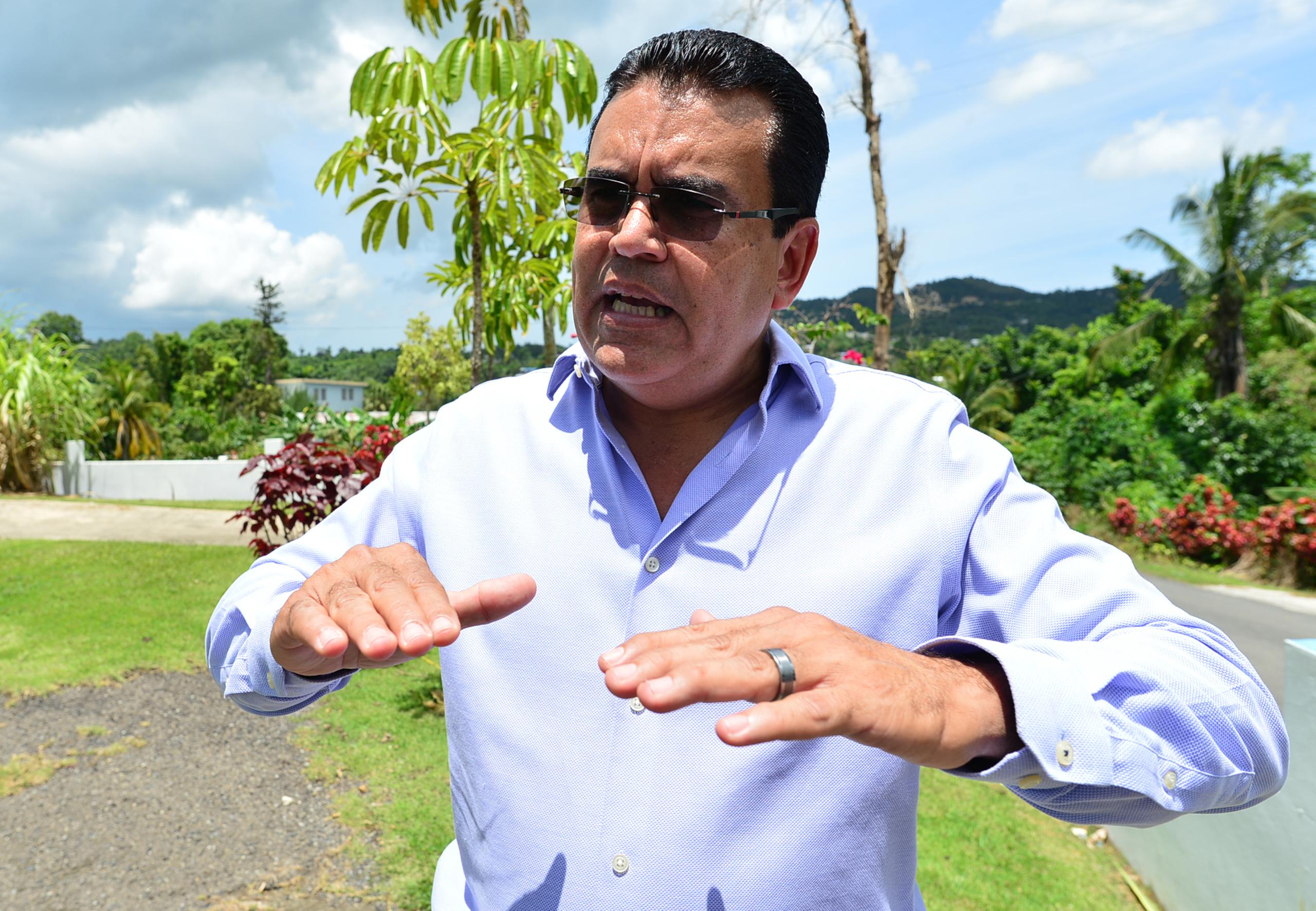 El alcalde Javier Jiménez dijo que los trabajos en las escuelas deben estar adelantados para la semana que viene.