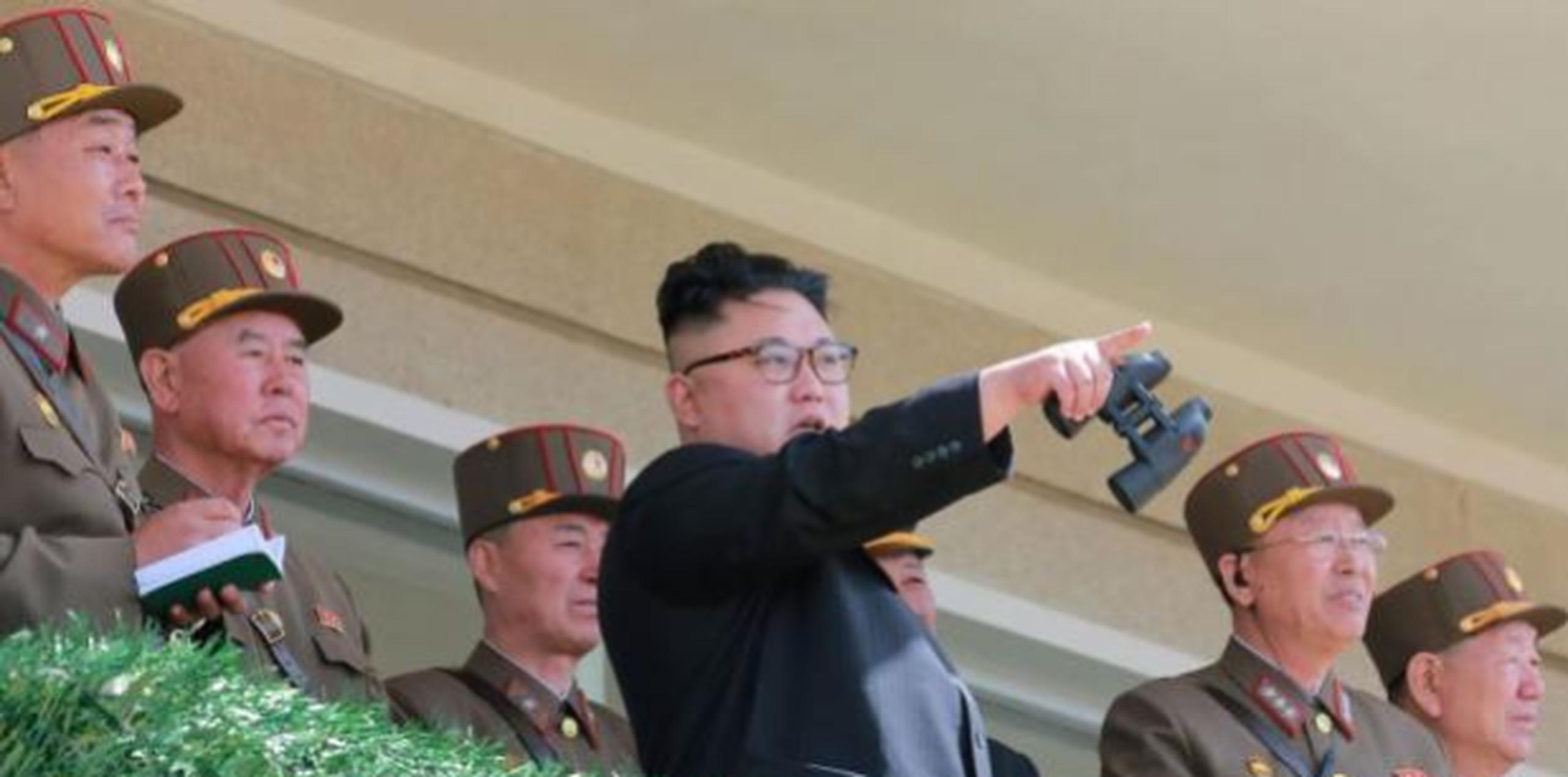 Corea del Norte dijo que frente al envío "insensato" del grupo aeronaval está dispuesta a "ir a la guerra". (GDA)