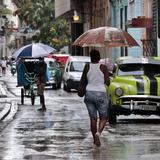 Fuertes lluvias en el occidente cubano por el remanente de Agatha 