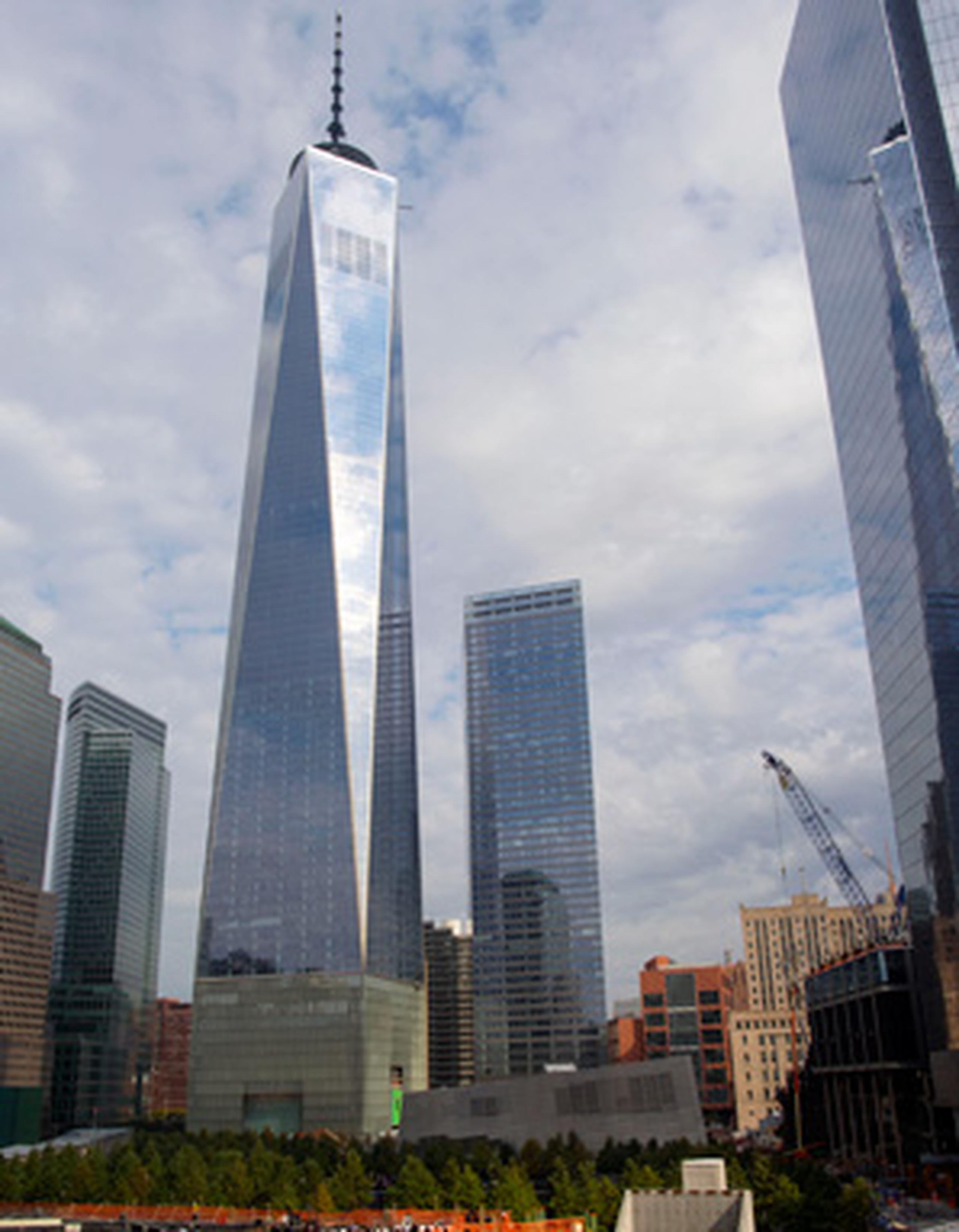 El One World Trade Center es el edificio más alto del país. (AP)