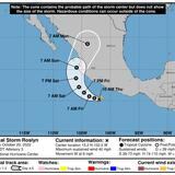 La tormenta tropical Roslyn se forma frente a costas del Pacífico de México 