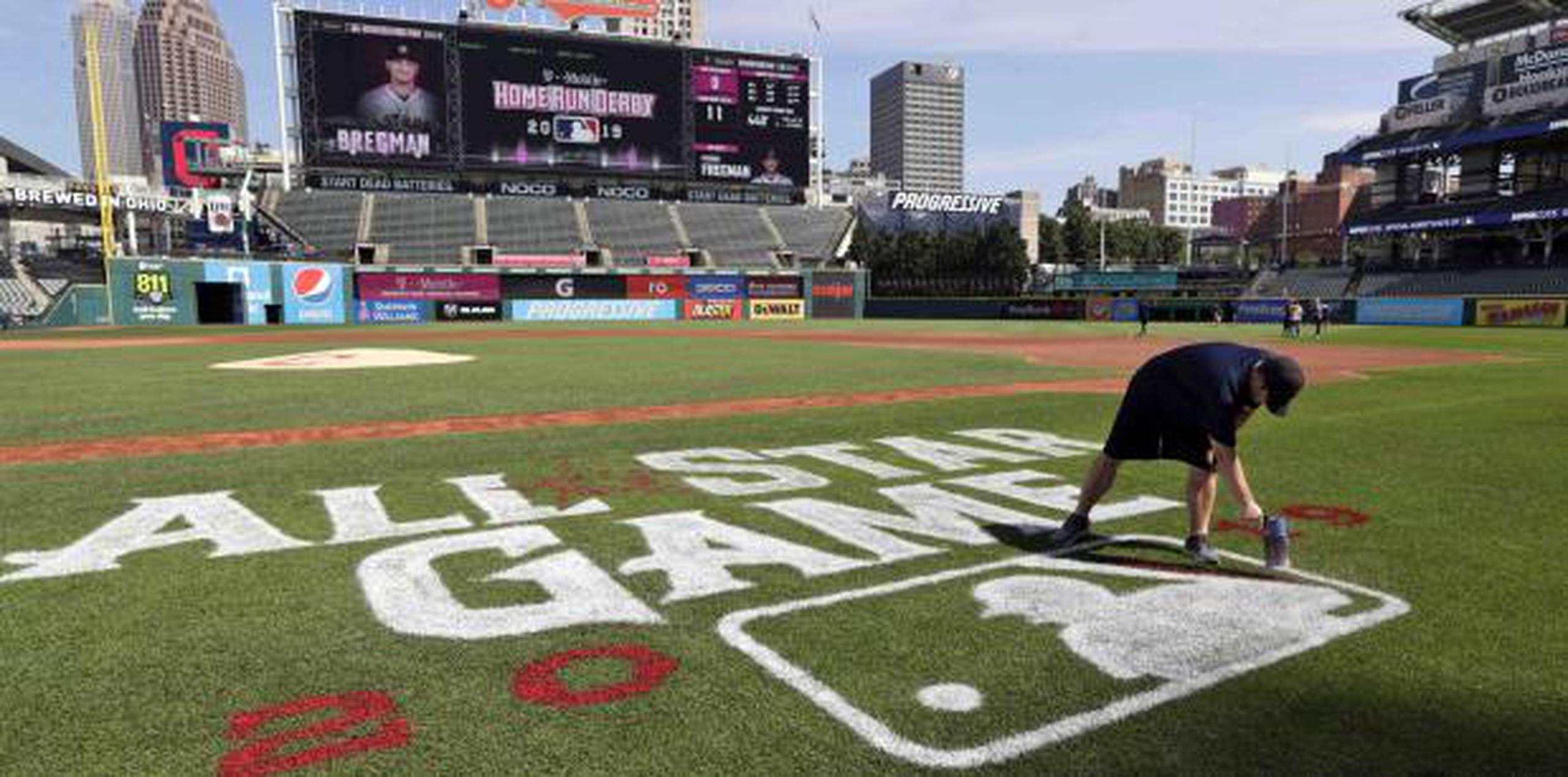 El tradicional Juego de Estrellas de Major League Baseball se celebrará esta noche en el Progressive Field de Cleveland. (AP / Tony Dejak)