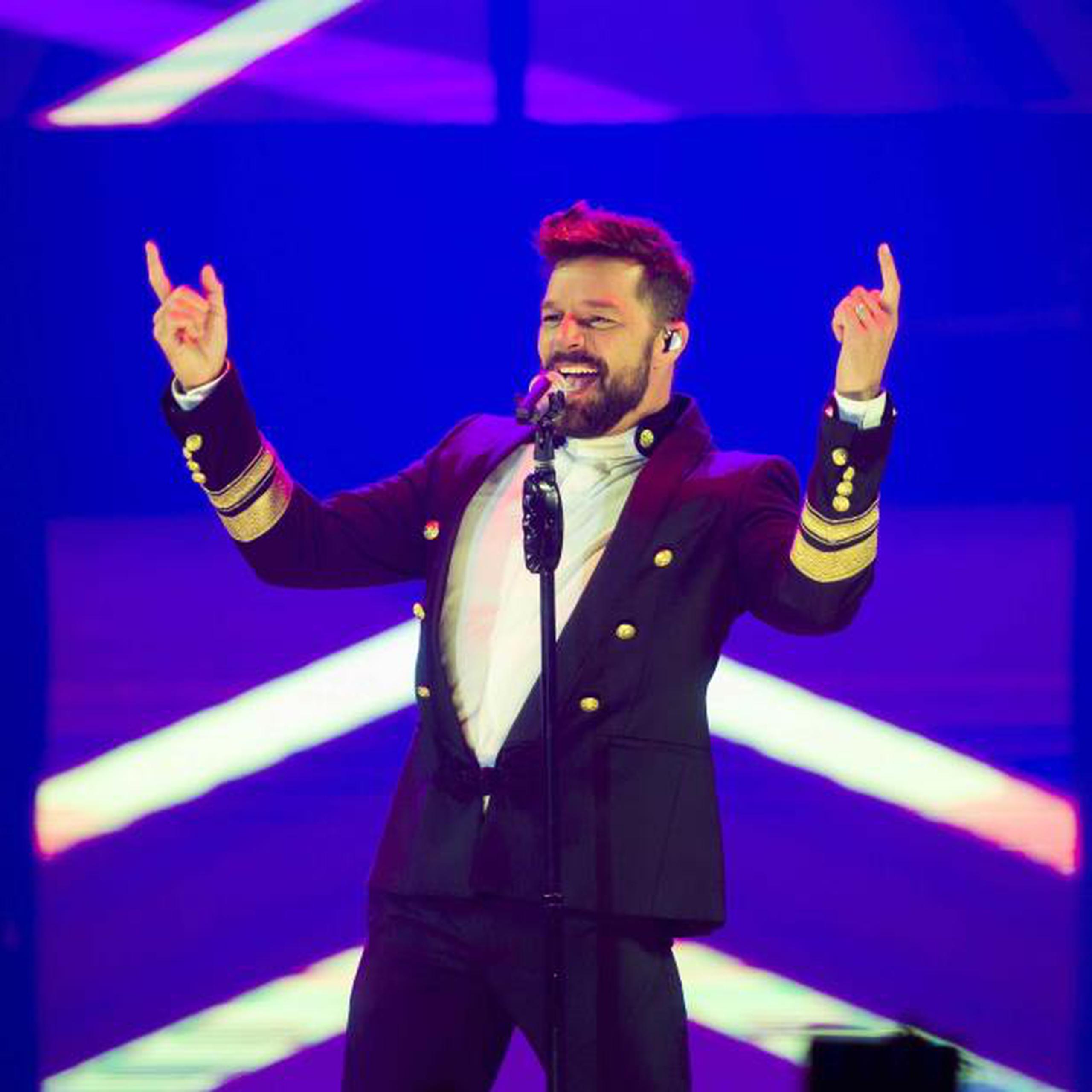Ricky Martin no se presenta en un concierto propio desde febrero de 2016. (Archivo)