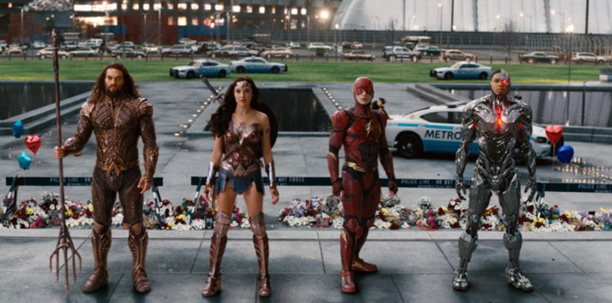 "Justice League" recaudó $93 millones en su semana de estreno. (AP)