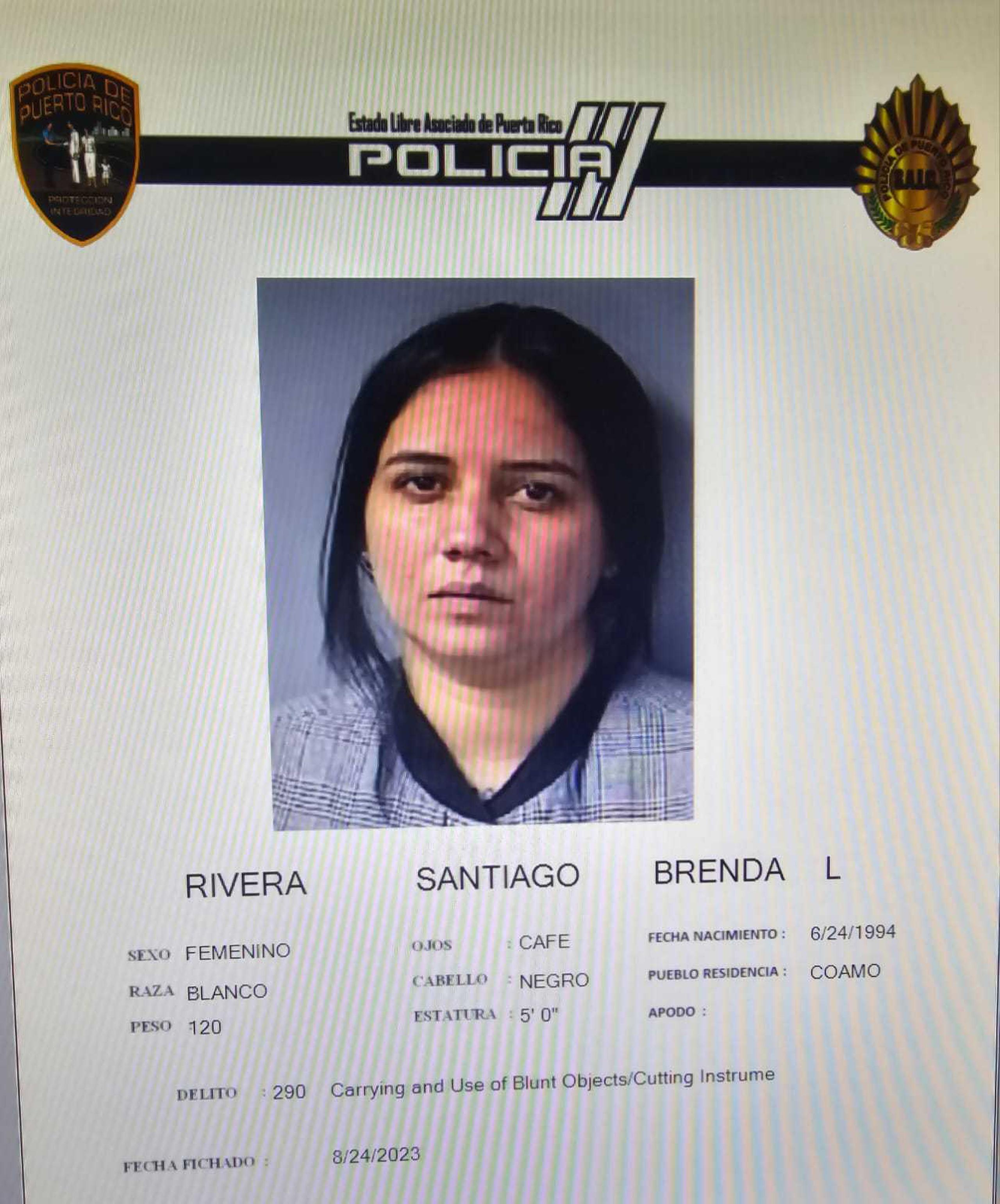No se informó si Rivera Santiago prestó la fianza o sería ingresada a prisión.