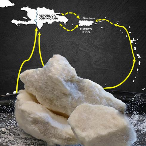 La ruta de la cocaína que entra y sale de Puerto Rico