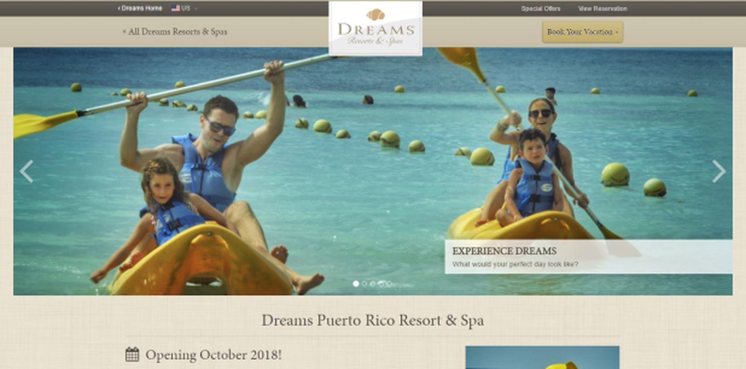 Dreams Puerto Rico Resort & Spa, en Guánica, consiste en 250 habitaciones y siete restaurantes. (dreamsresorts.com)