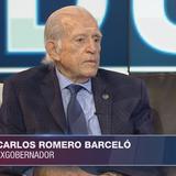Carlos Romero Barceló anuncia que votará por Wanda Vázquez