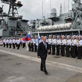 La OTAN vigila a un grupo de buques de guerra rusos en el mar del Norte 
