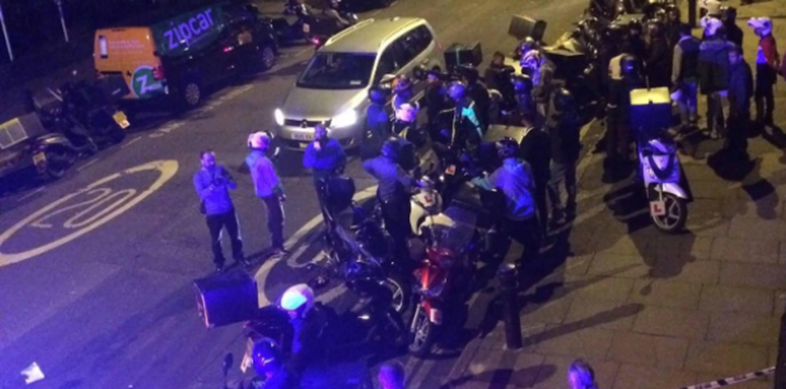 La Policía Metropolitana dijo que la serie de ataques comenzó el jueves por la noche. (CNN)