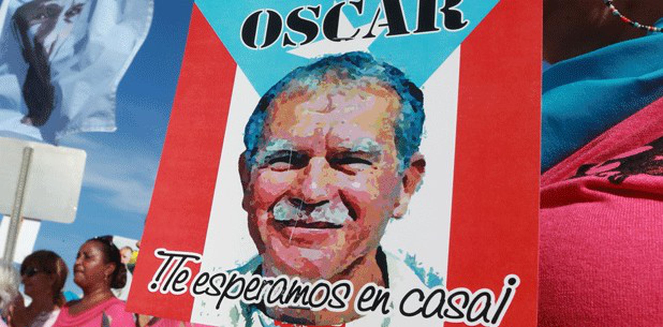 El caso de Oscar López, quien lleva 33 años preso en Estados Unidos, ha trascendido internacionalmente. (Archivo)
