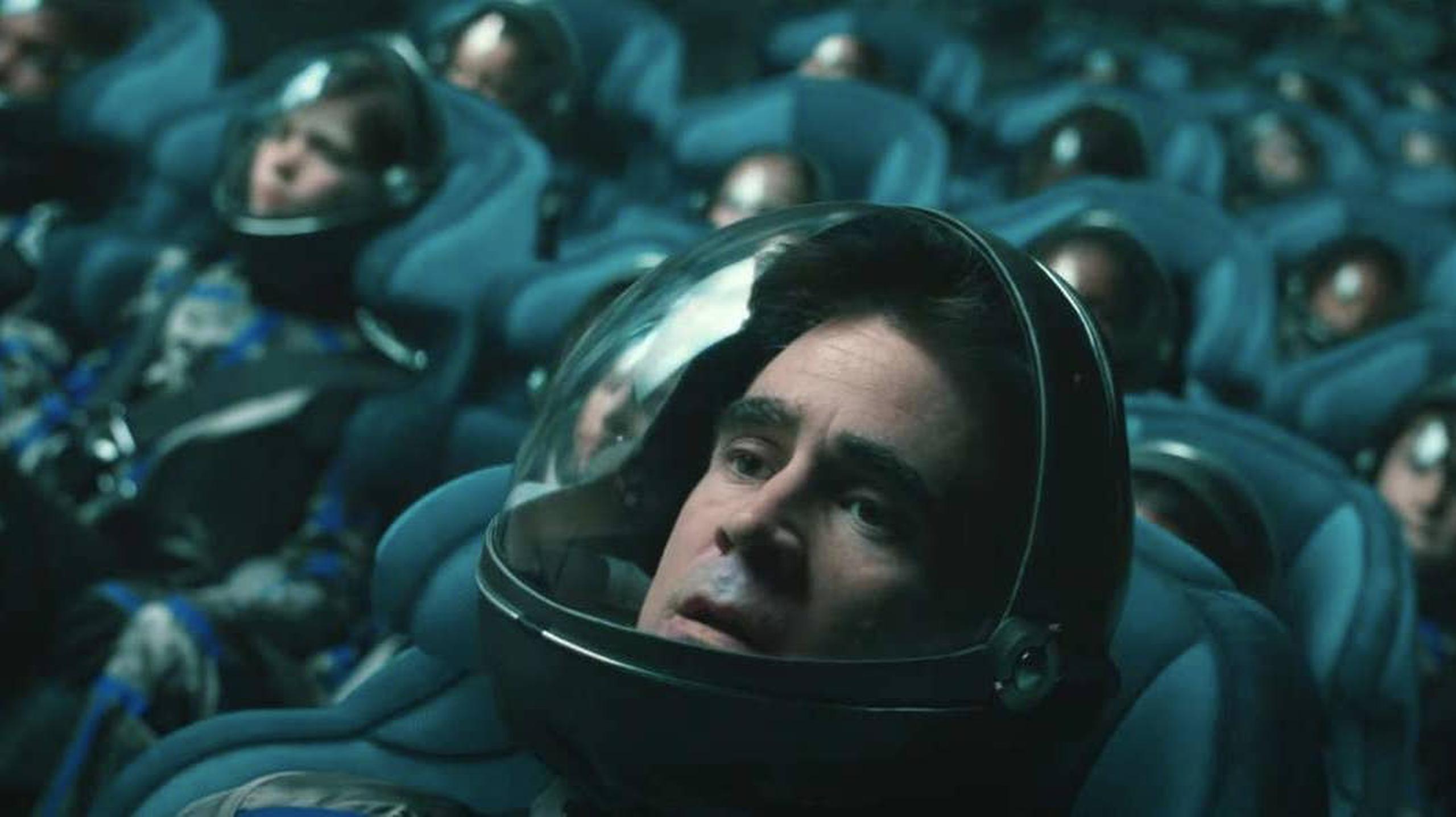 La película Voyagers, que estrena en las salas de cine, cuenta con la actuación de Colin Farrell.