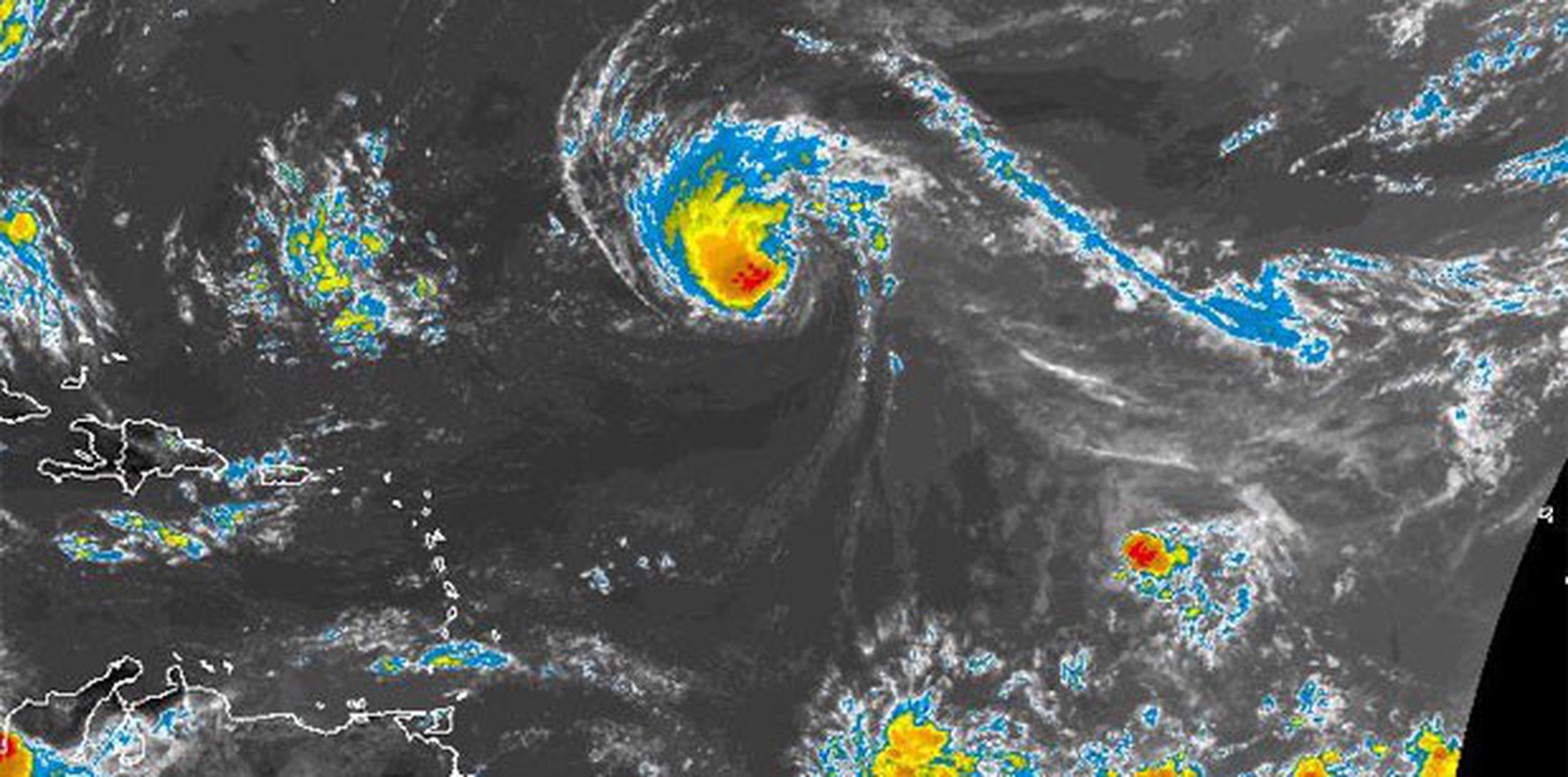 Si Edouard alcanza las 111 mph, sería el primer huracán intenso en el Atlántico desde Sandy en 2012. (NOAA)