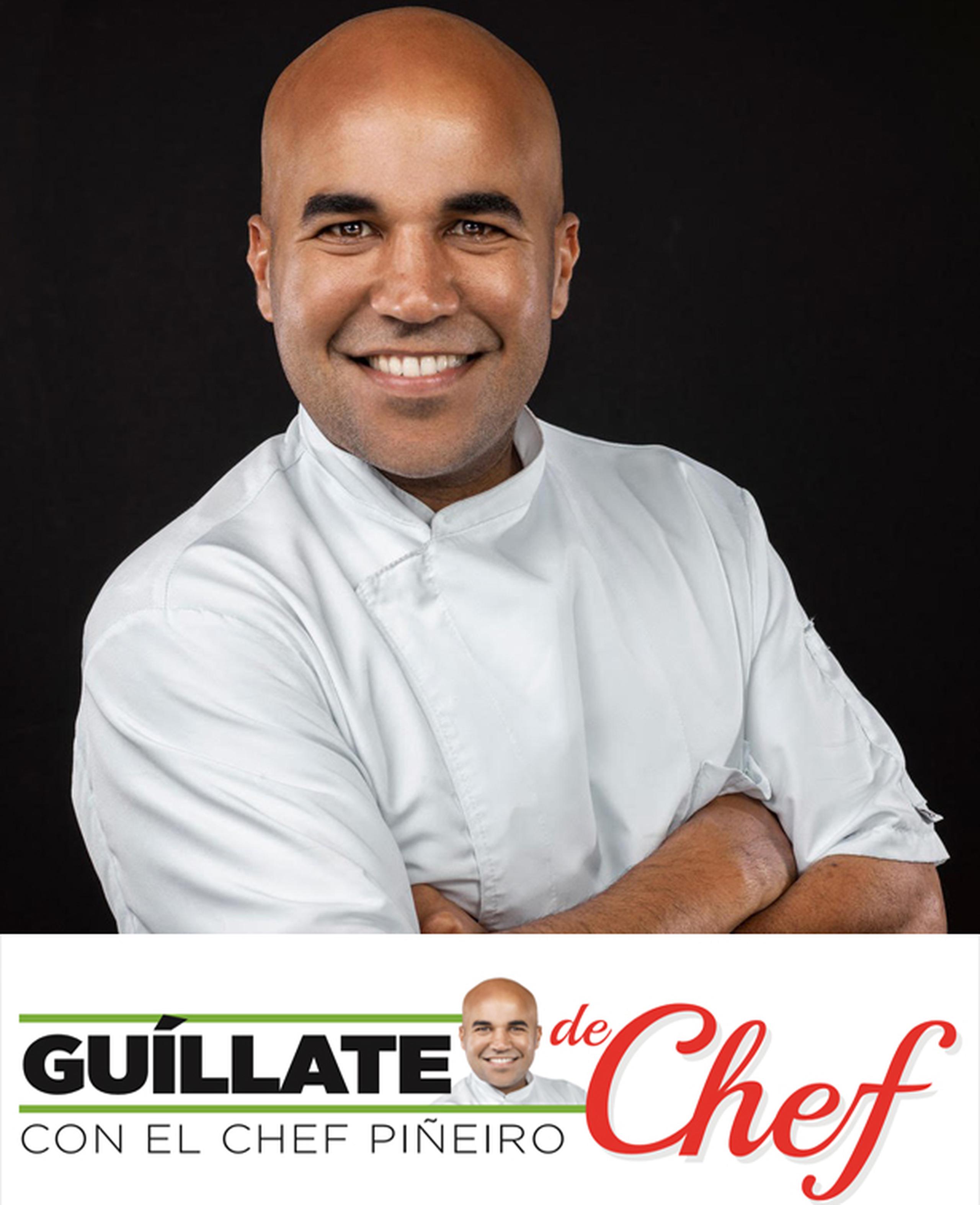 El reconocido Chef Piñeiro estrena hoy el segmento Guíllate de chef a través de Primerahora.com