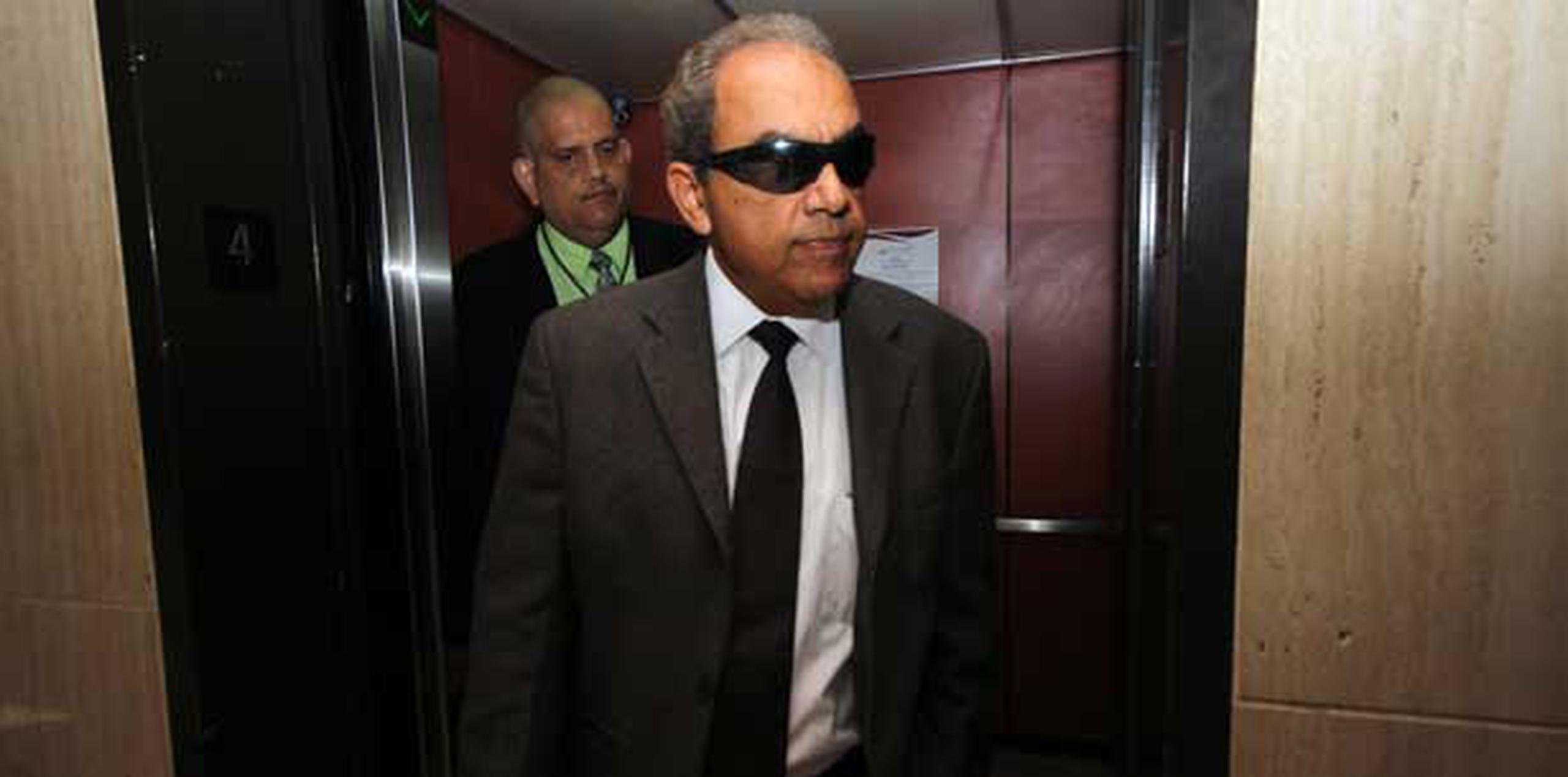 Mercado Viera insistió, a su llegada al tribunal, en que es inocente.(Nelson Reyes/ GFR Media)