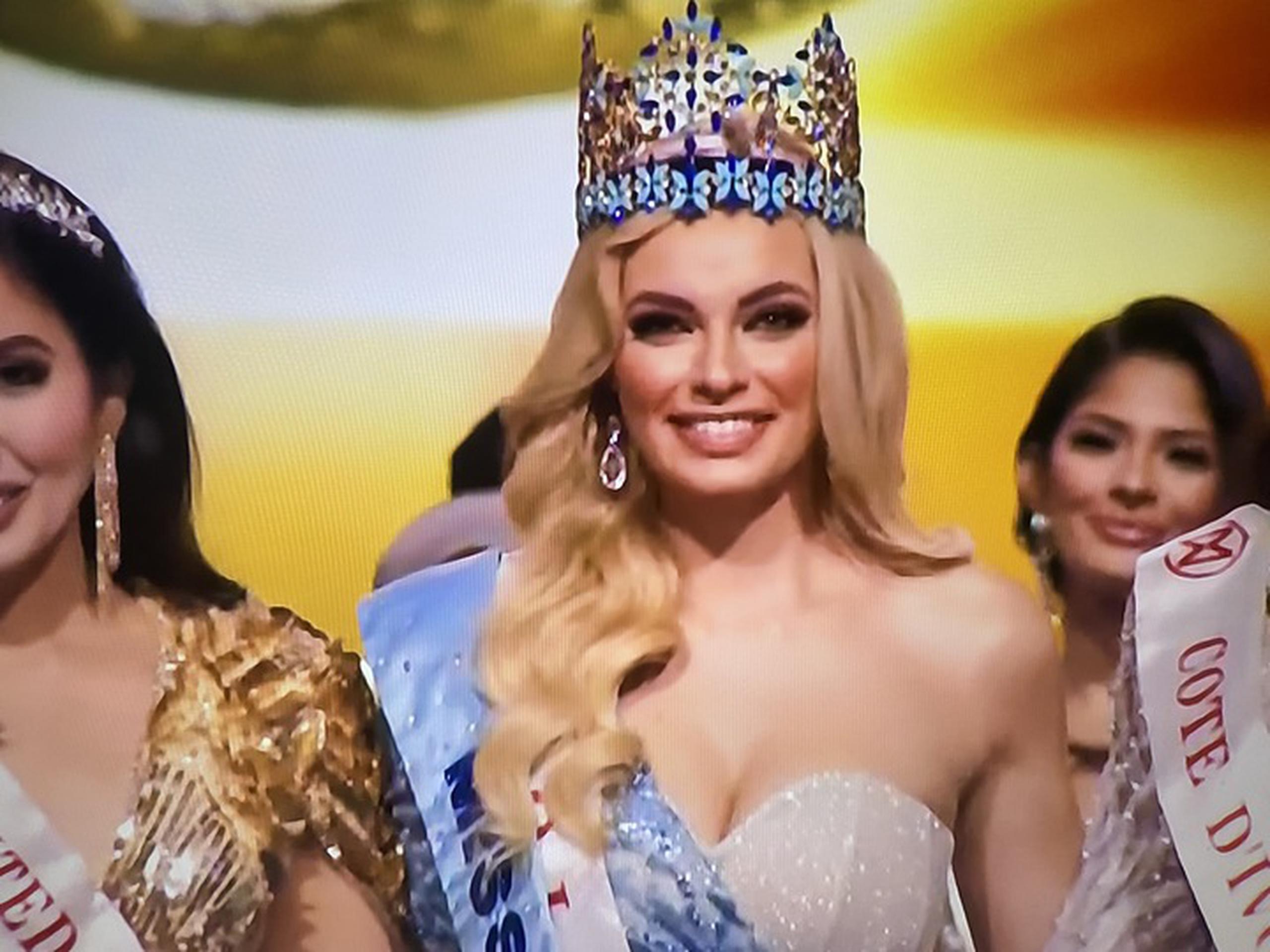 La actual Miss World, Karolina Bielawska.