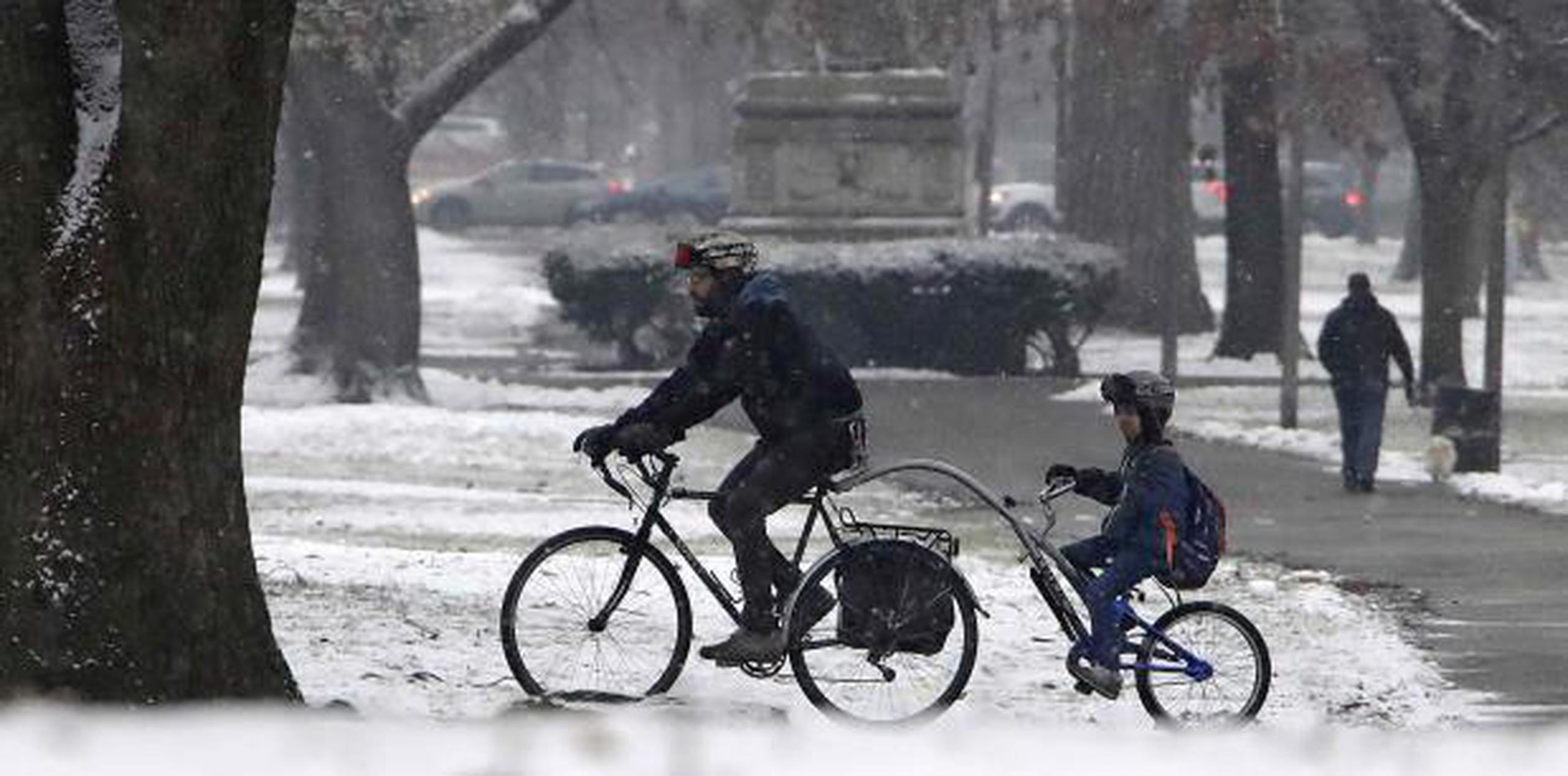 Las mayores nevadas están previstas para Albany, la capital estatal. (AP / Gene J. Puskar)