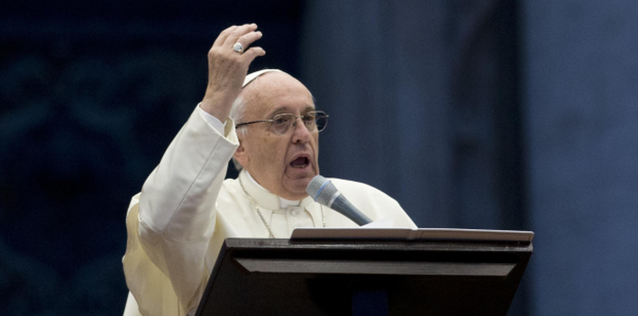 El papa Francisco anuncia la iniciativa inédita para tratar de atender la crisis en Ucrania. ()