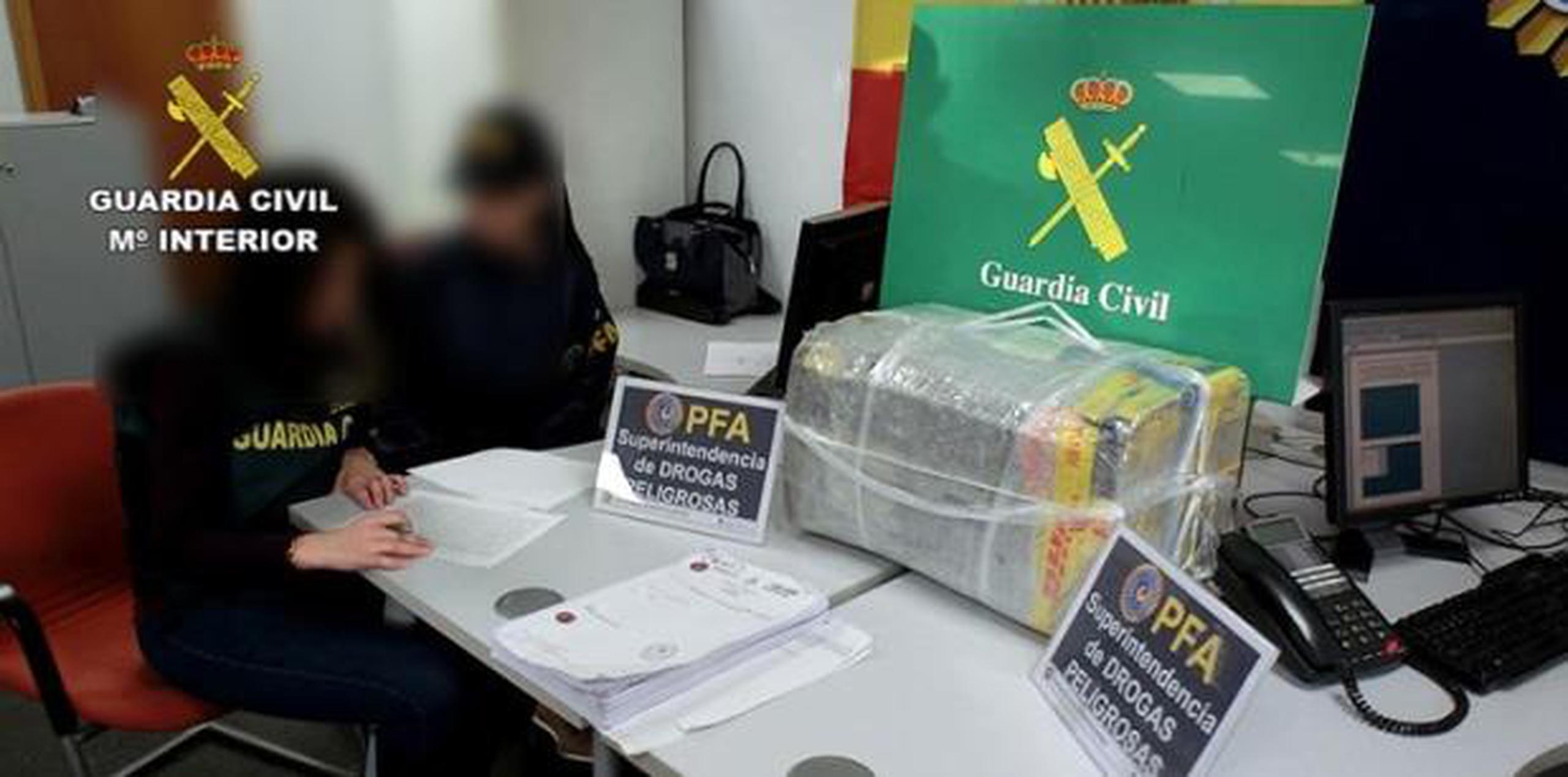 Agentes españoles detectaron los envíos a Argentina. (EFE)