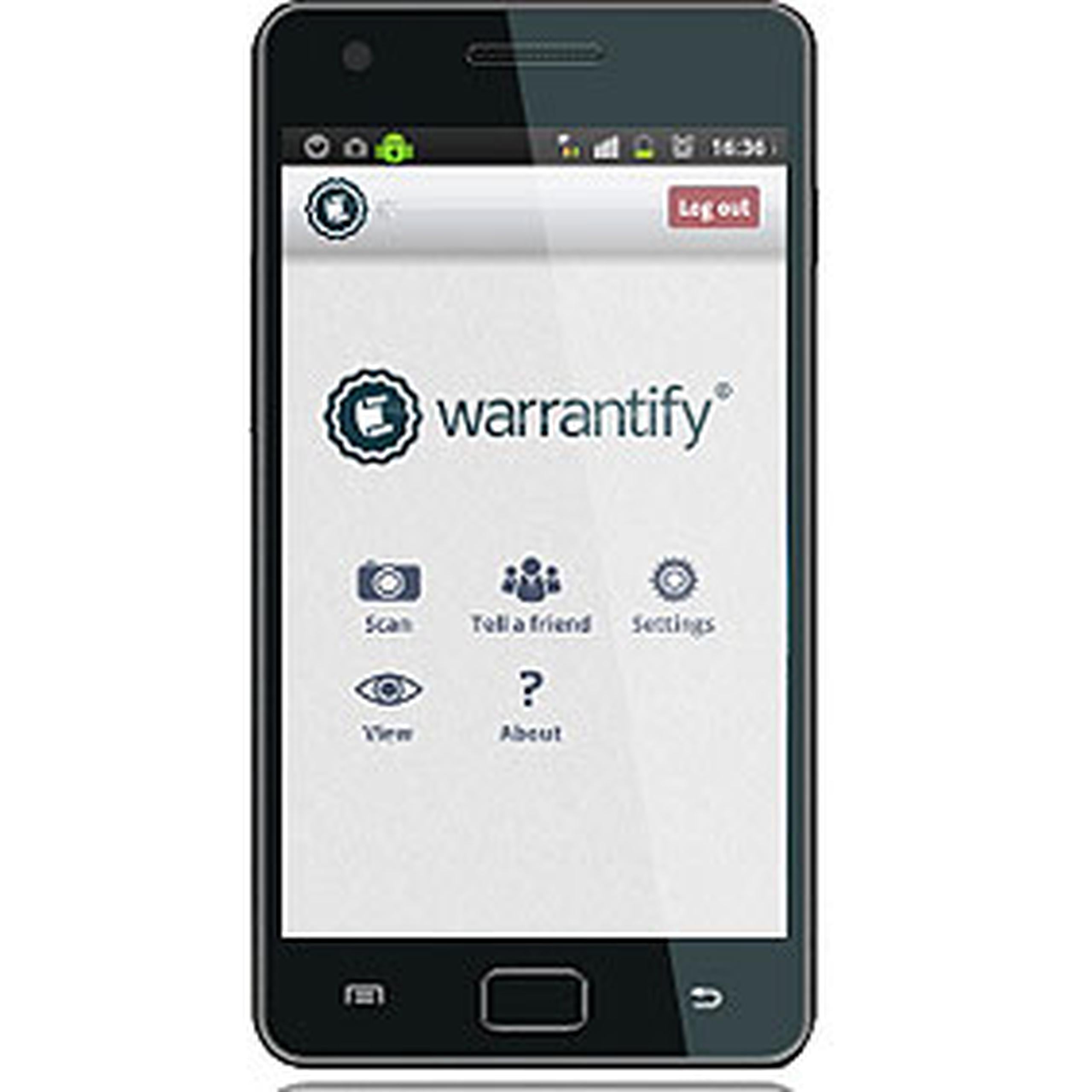Warrantify permite al usuario entrar información relacionada a la compra. (Suministrada)