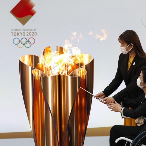 La llama olímpica comenzó su recorrido por Japón