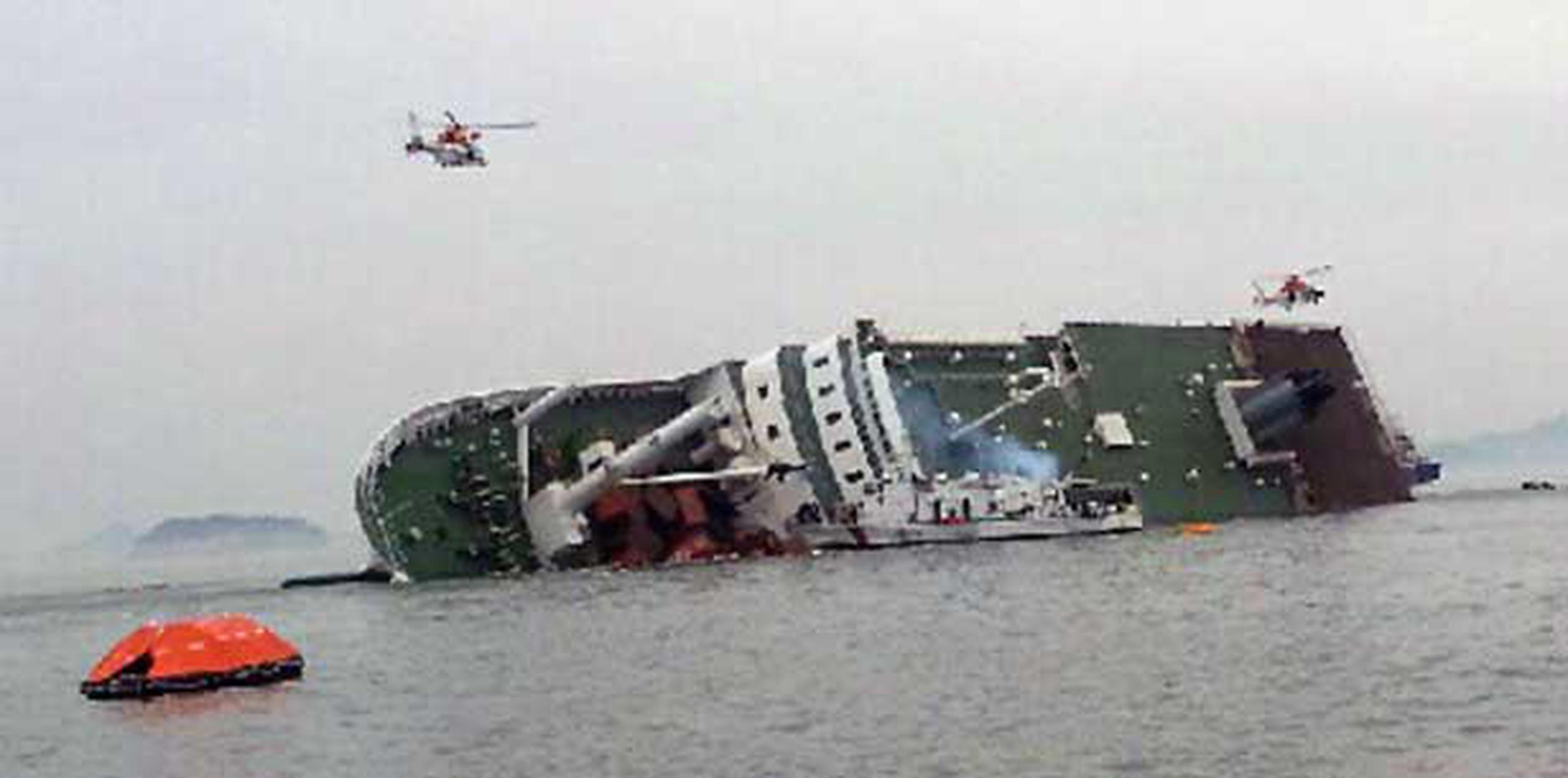 La Marina de Corea del Sur han enviado equipos de rescate. (Archivo)
