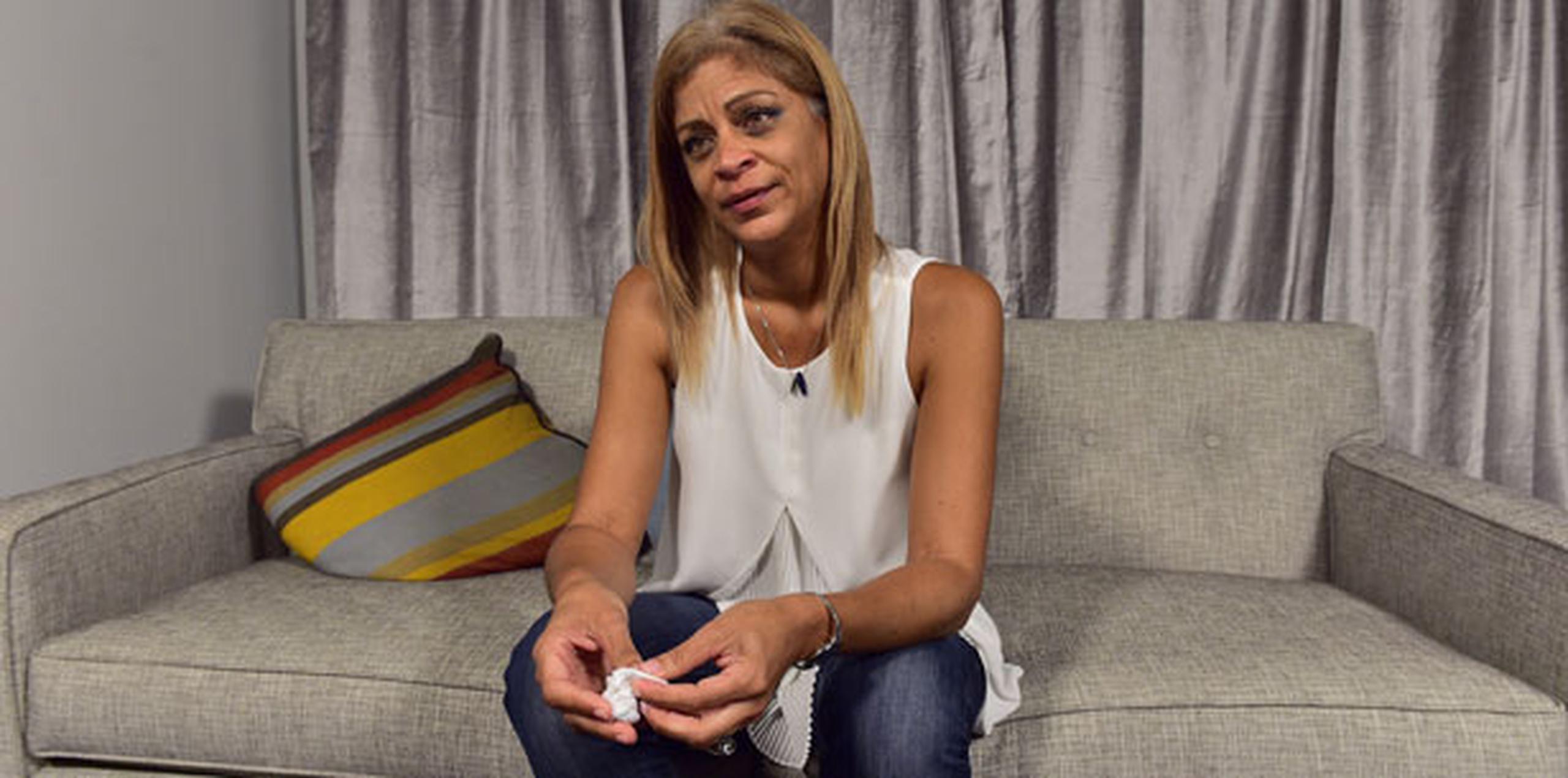 Maricela Laureano tenía 24 años cuando ocurrió la explosión. Recordar el incidente dos décadas después le provoca tristeza. (tony.zayas@gfrmedia.com)
