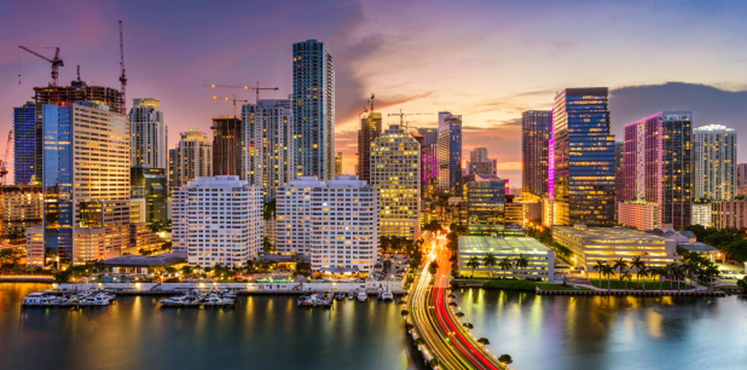 Miami ocupa el quinto lugar. (Shutterstock)
