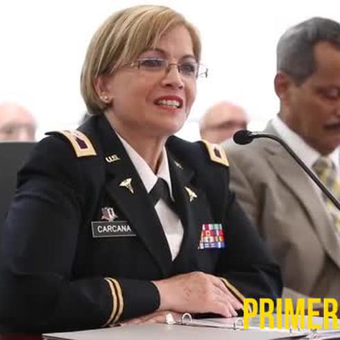 Senado evalúa a la coronela Marta Carcana Cruz para dirigir la Guardia Nacional