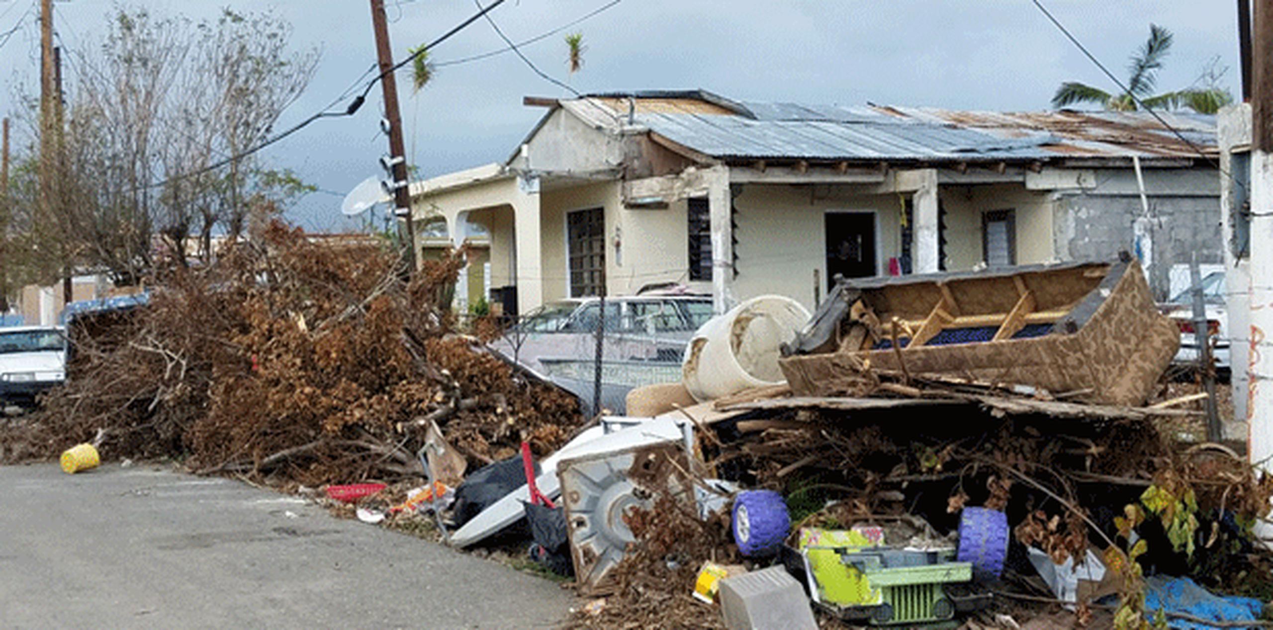 En todo el barrio, fueron menos de 20 personas las que tuvieron el atrevimiento de quedarse a pasar el ciclón en una zona inundable que fue desalojada por las autoridades. (michelle.estrada@gfrmedia.com)