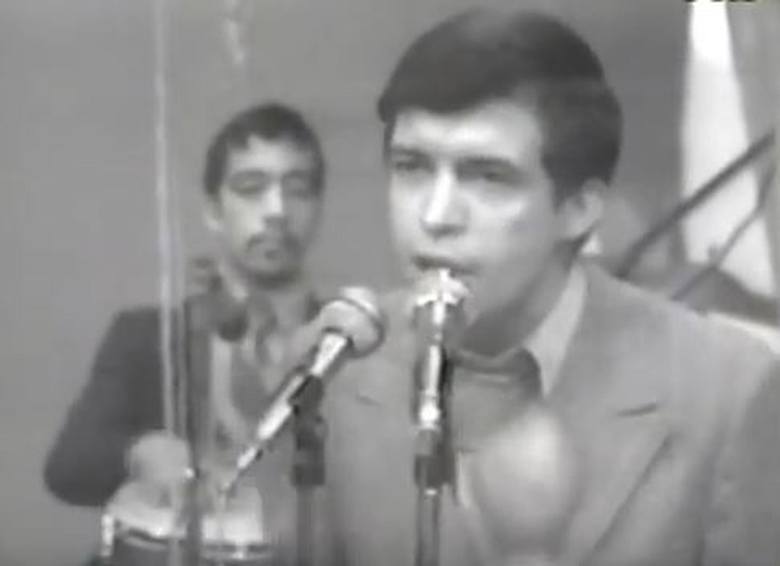 El cantante durante una presentación en Panamá, en 1971. (Archivo)
